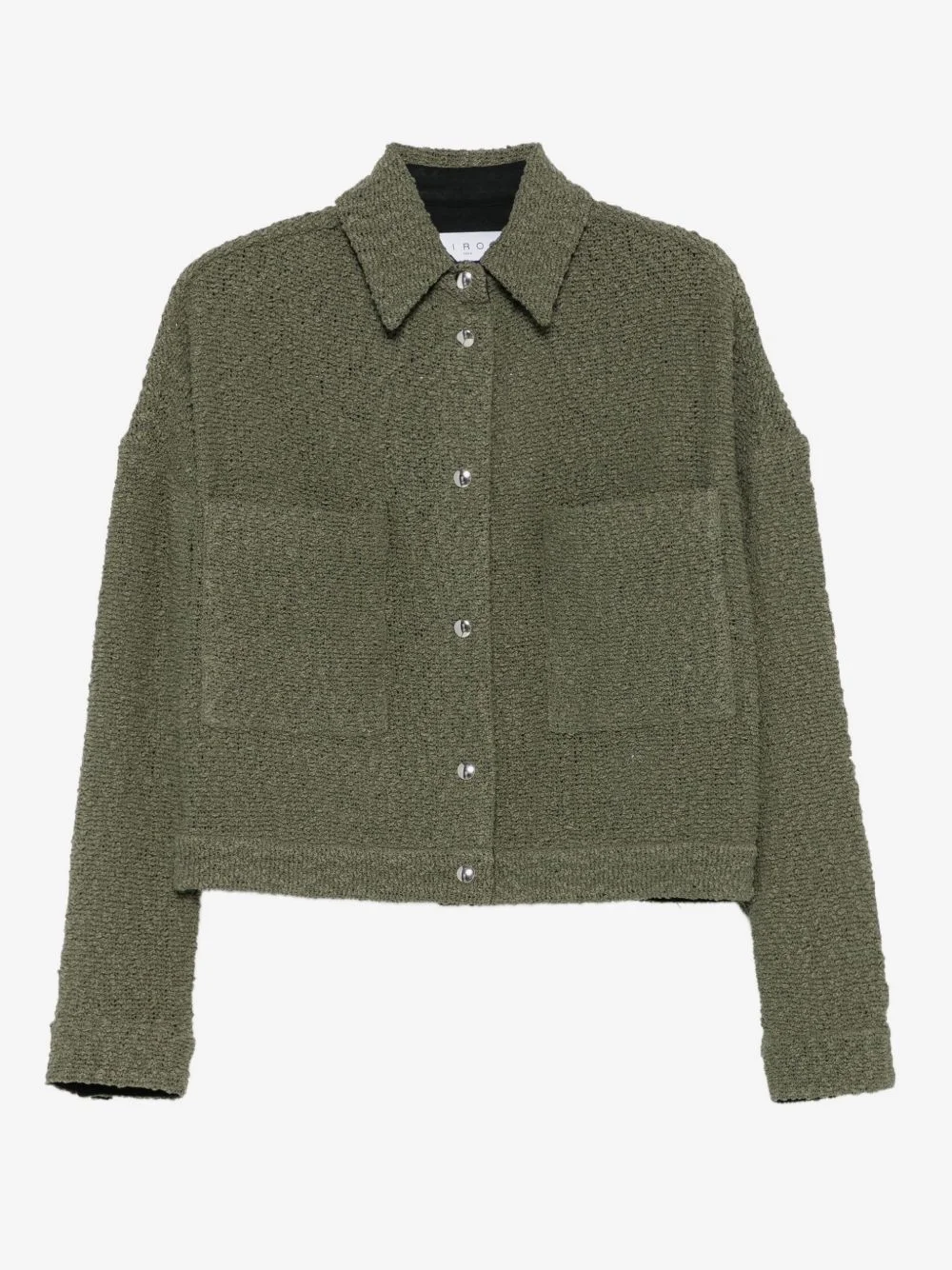textured pocket jacket - 1