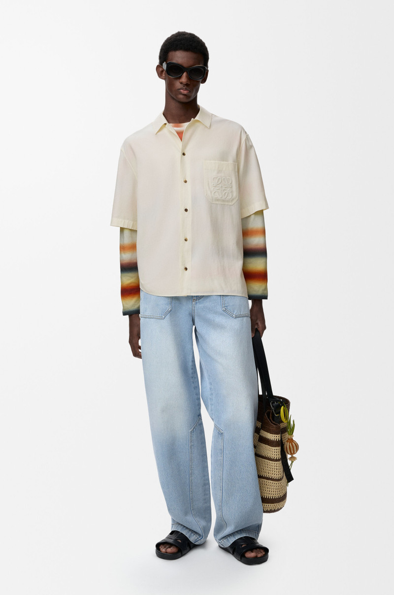 Loewe Trousers in denim outlook
