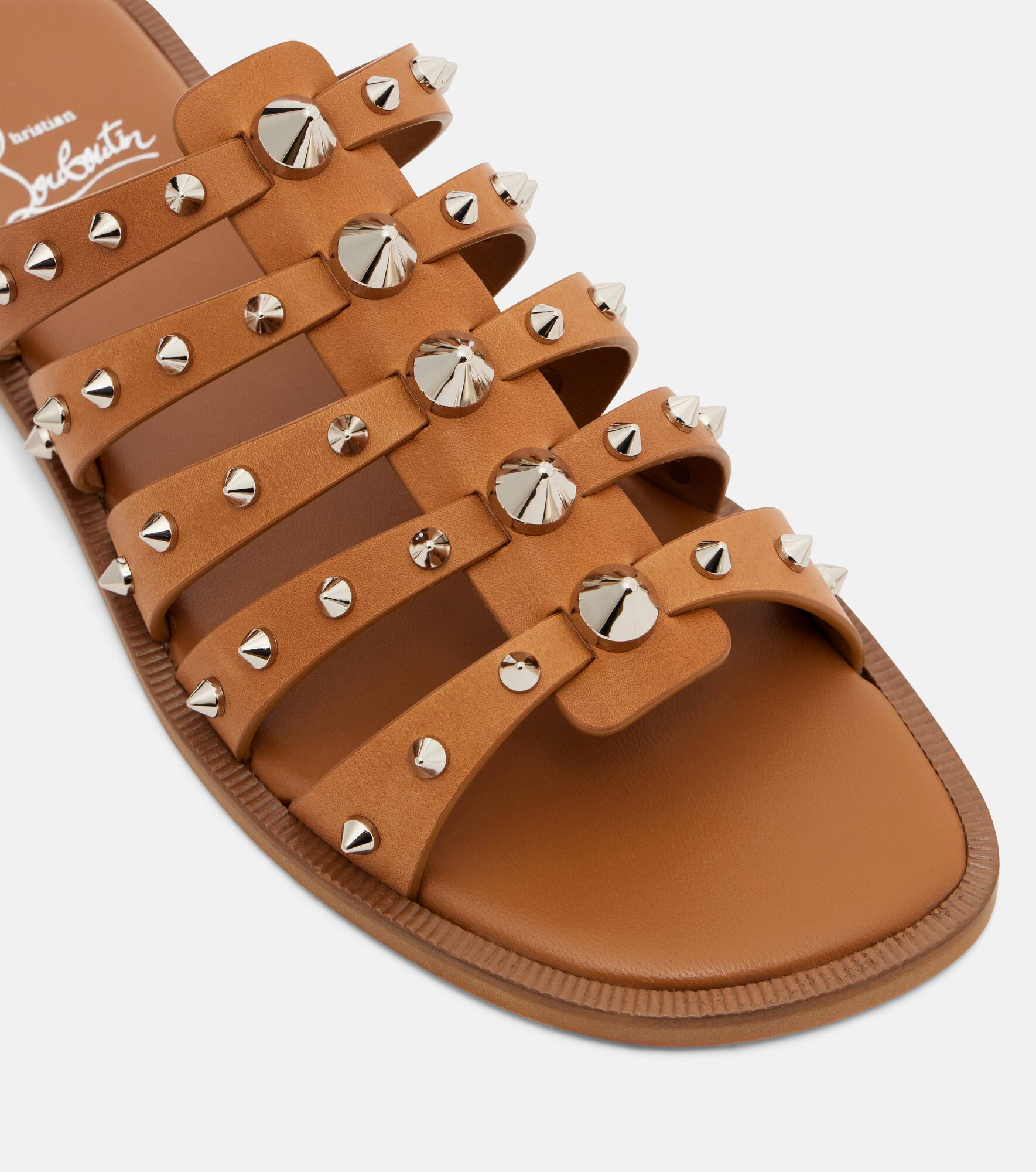 Charja spiked leather sandals - 5
