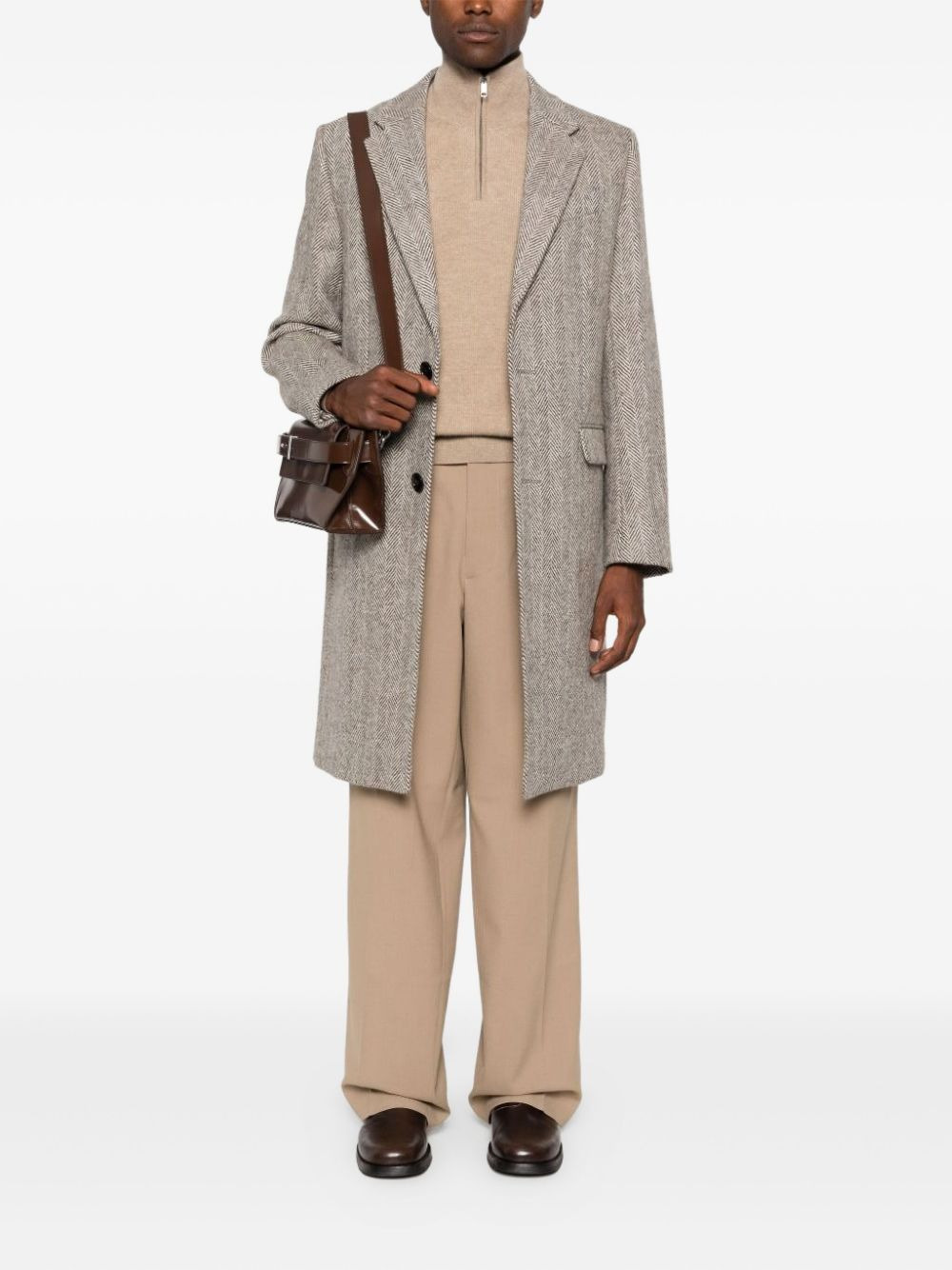 herringbone coat - 2