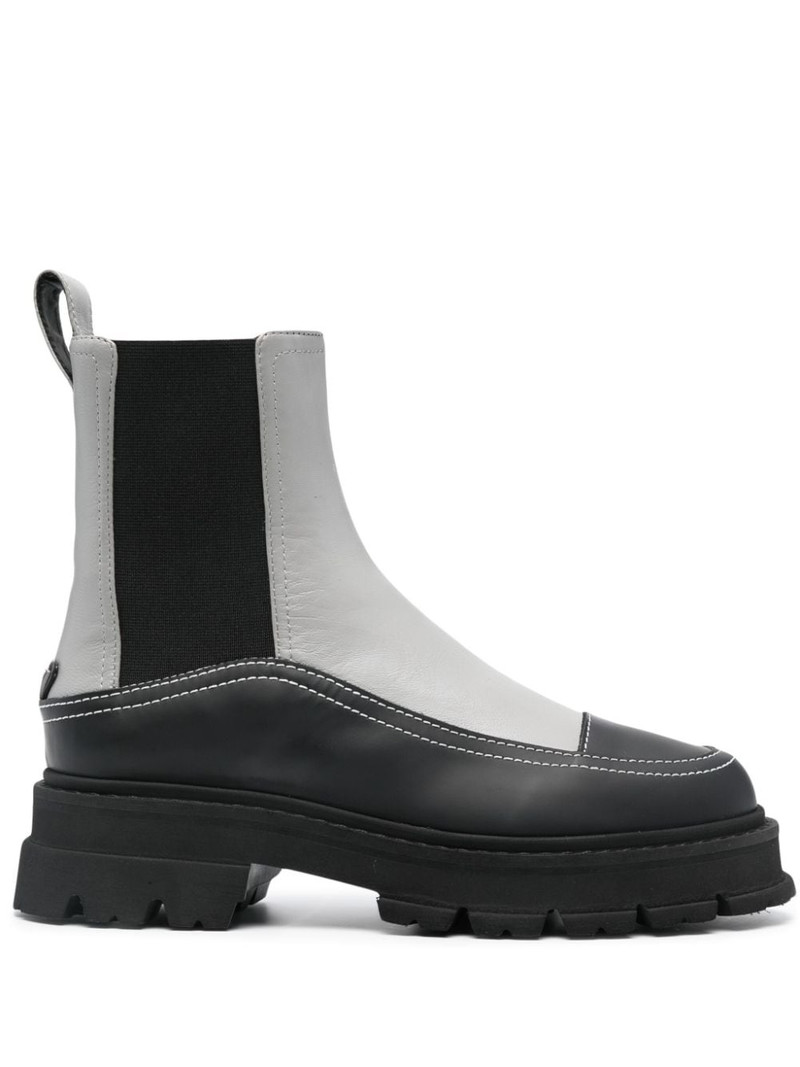 55mm panelled ankle boots 1