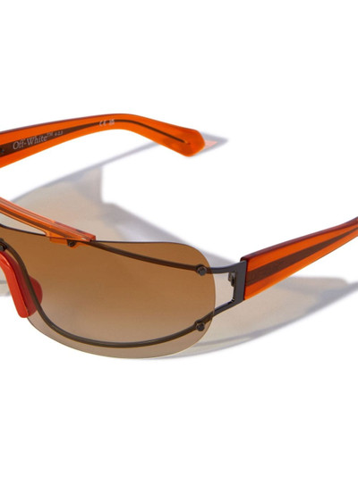 Off-White Big Wharf biker-style sunglasses outlook