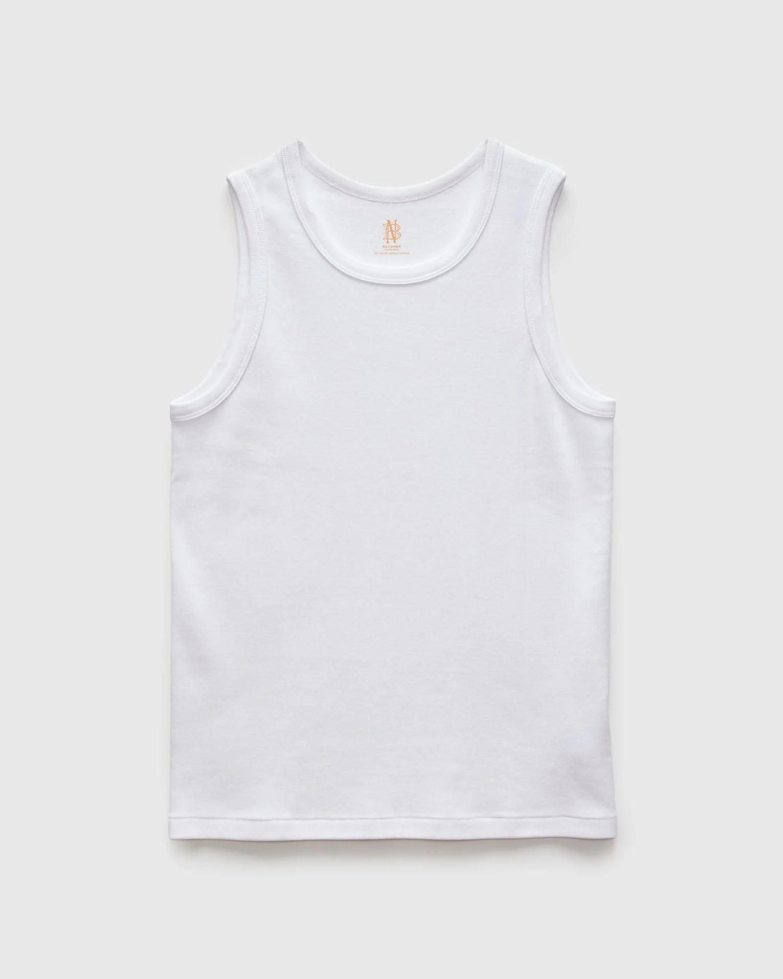 Seamless Inner Tank Top in White - 1