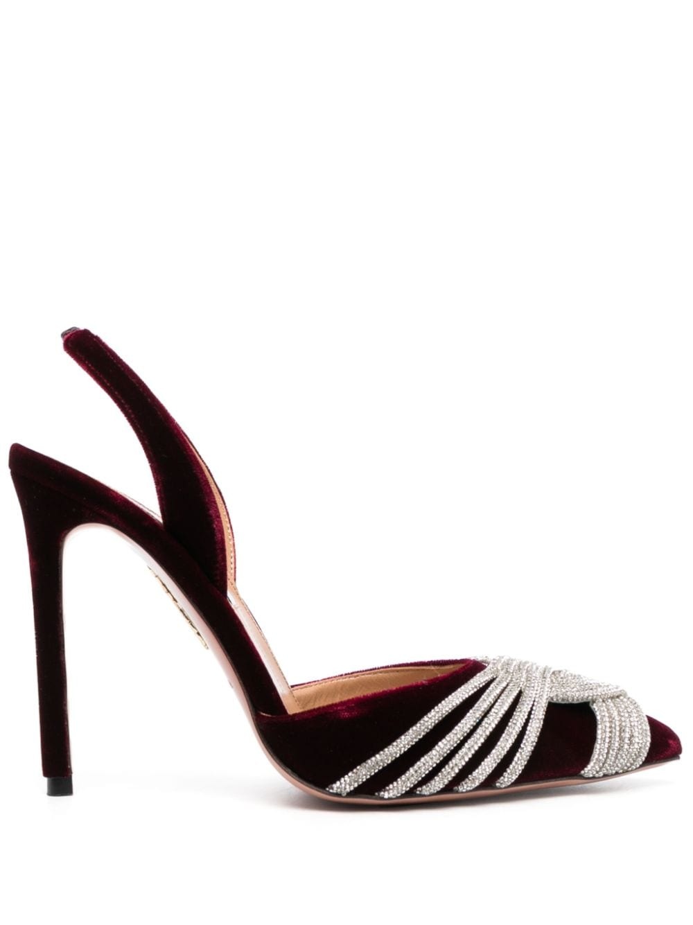 Gatsby 105mm crystal-strap pumps - 1
