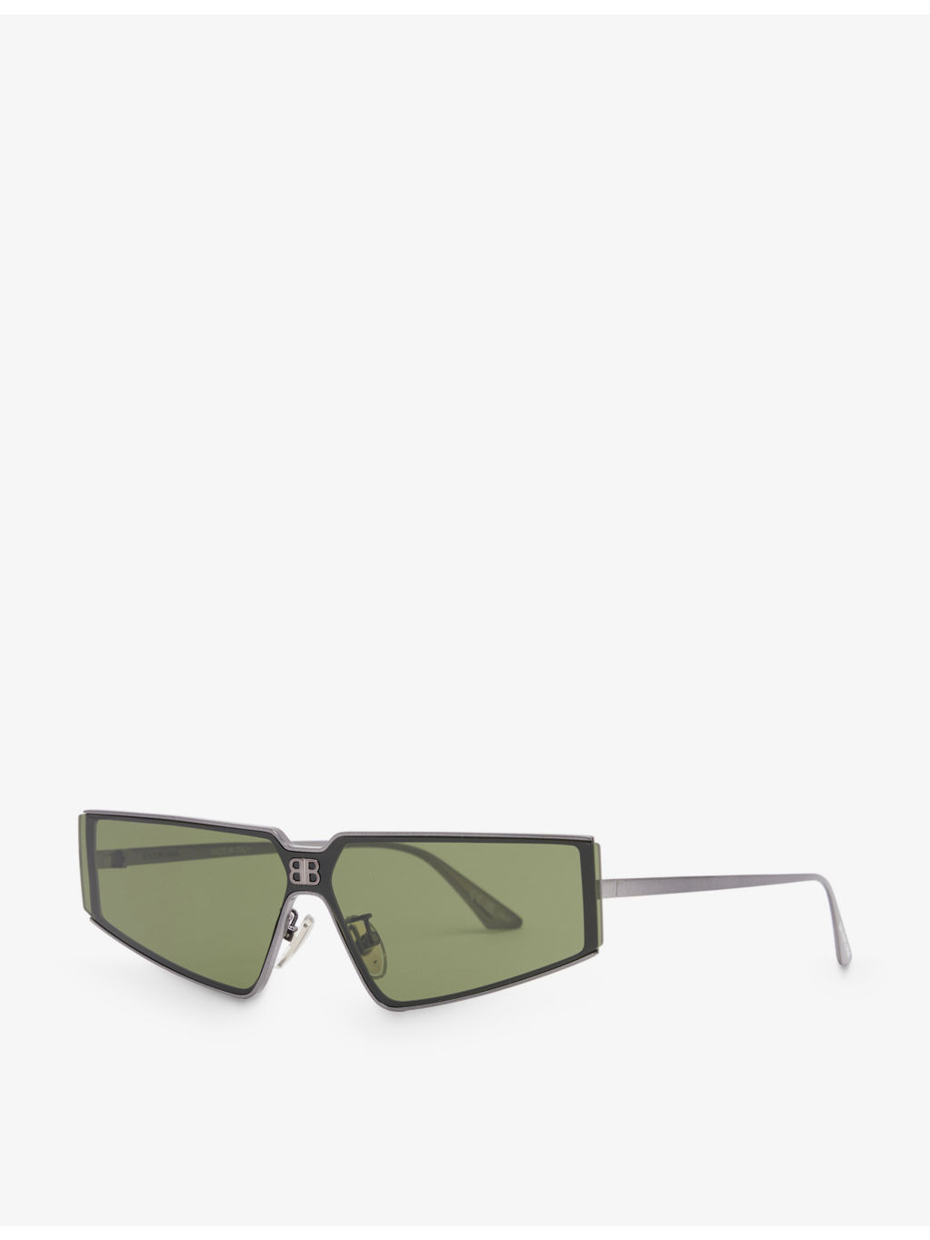 BB0192S rectangular-frame metal sunglasses - 2
