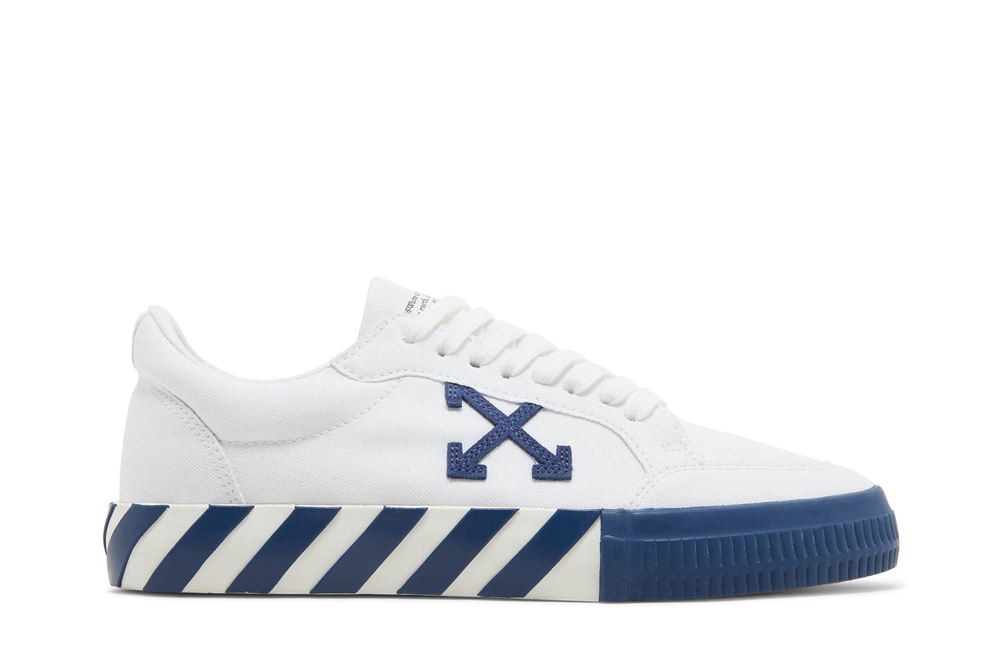 Off-White Vulc Sneaker 'White Navy Blue' - 1