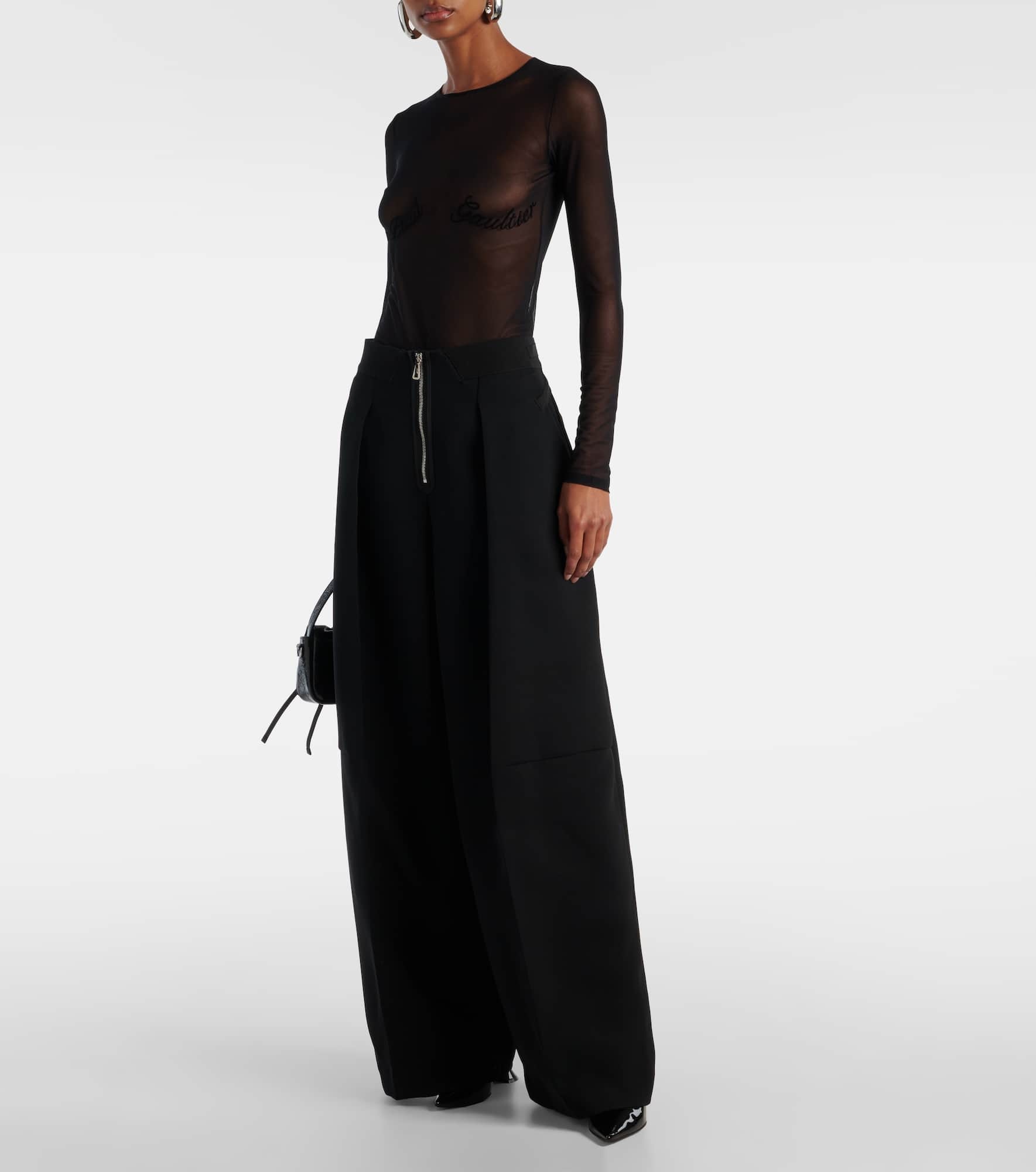 Sheer mesh top - 2