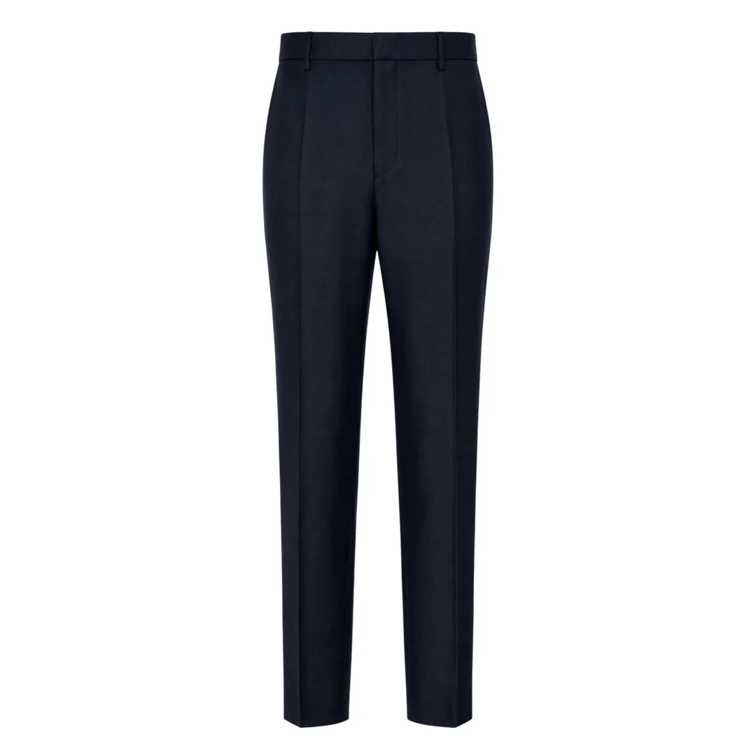 Light Brushed Wool Trousers - 1