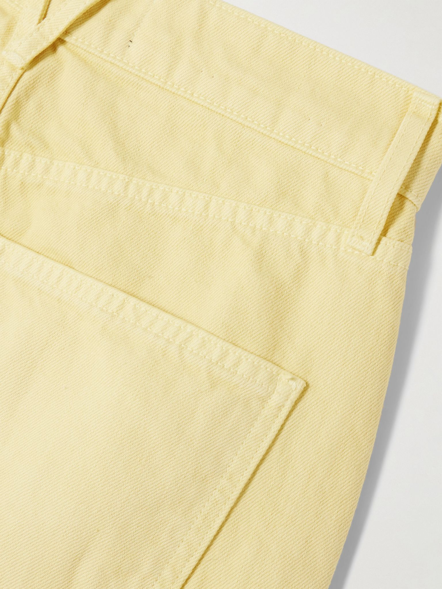 Taylor high-rise flared jeans Yellow - 6
