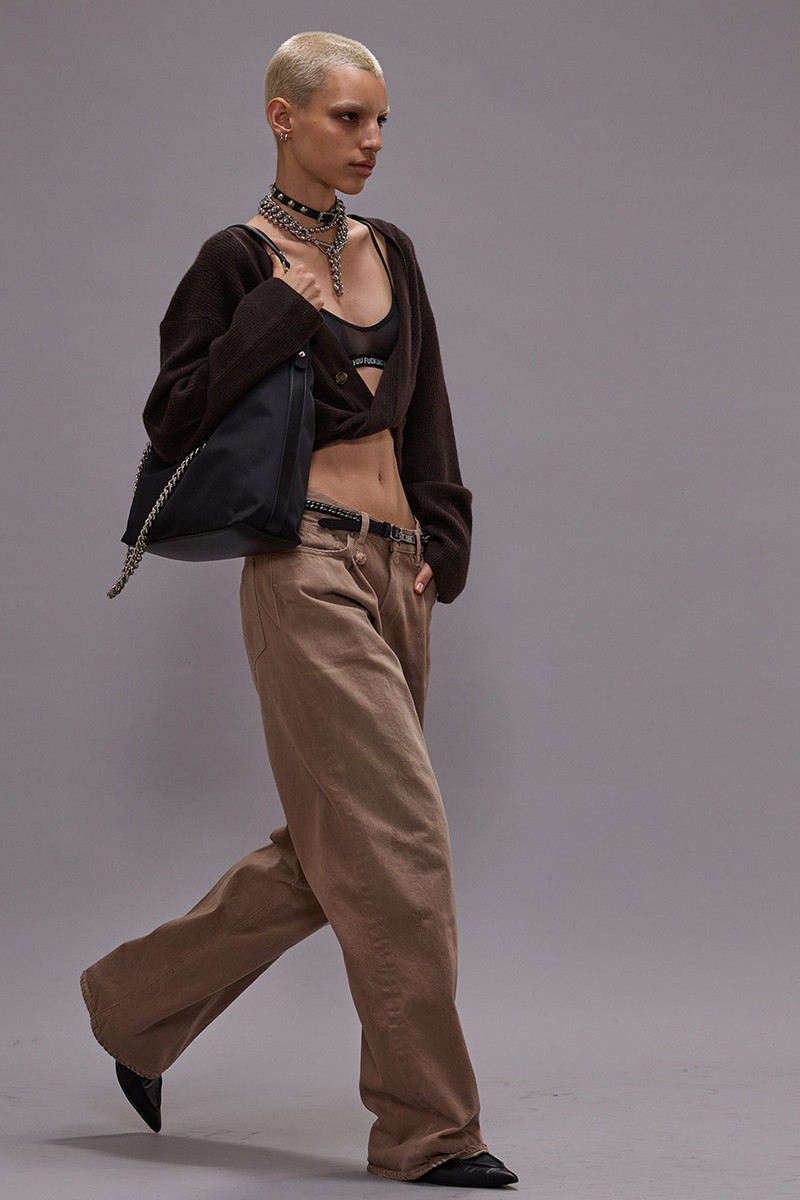 R13 DAMON PLEATED JEAN outlook