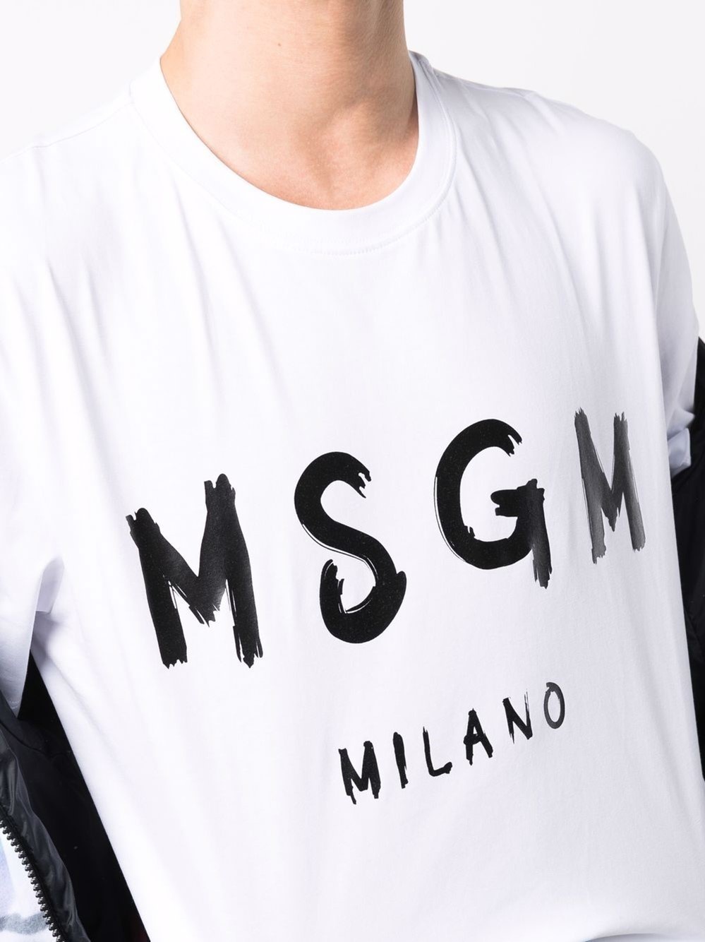 Cotton T-shirt with logo - 2