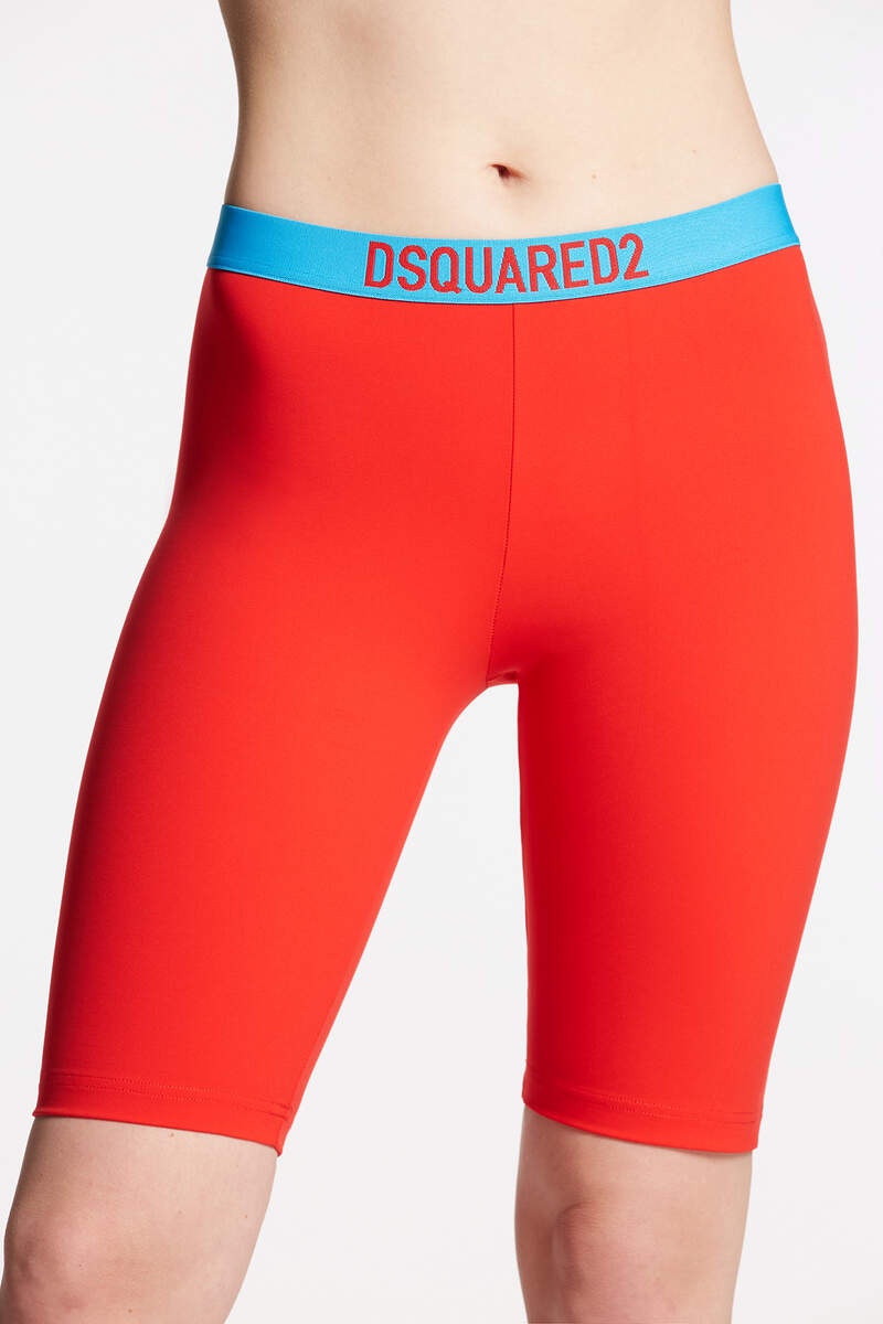 DSQUARED2 LOGO CYCLING SHORTS - 1