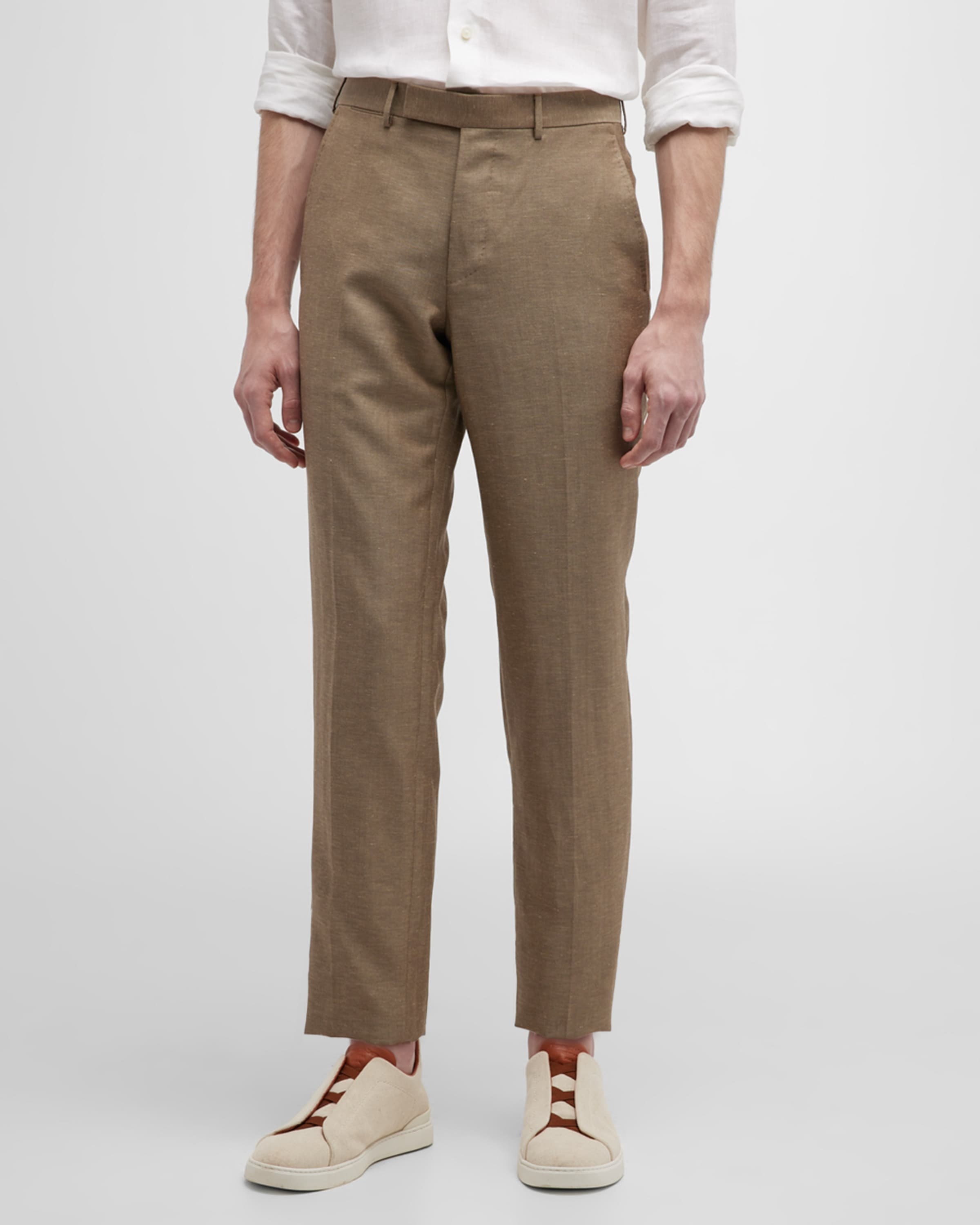Men's Wool-Linen Twill Pants - 2