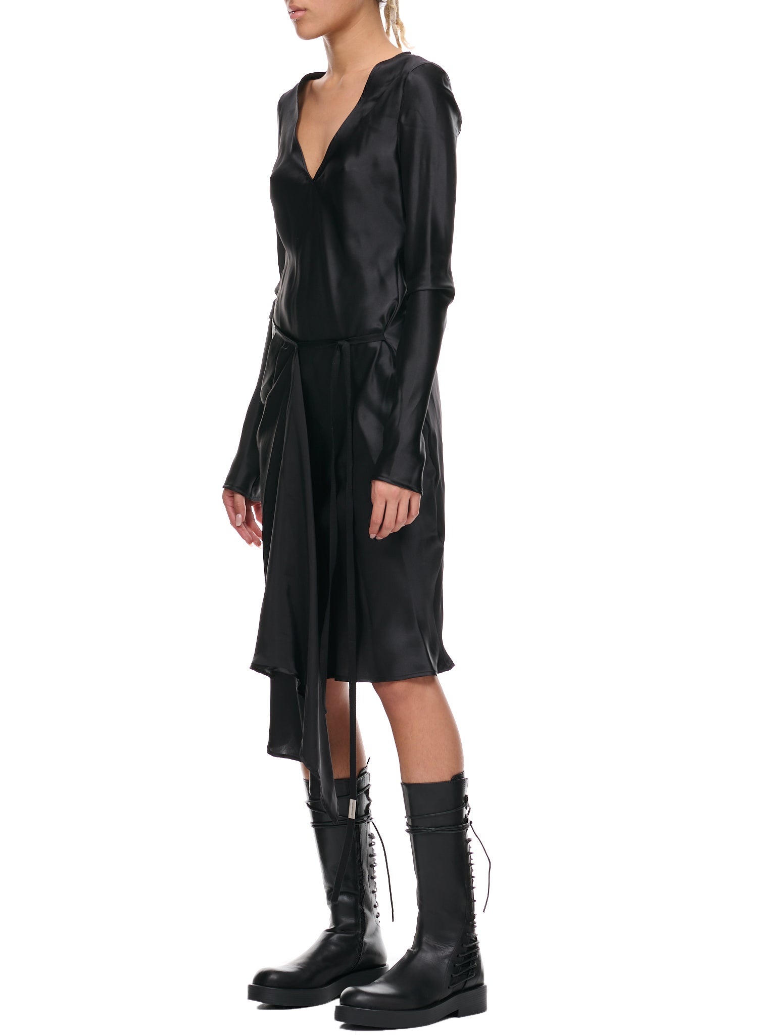 Frederique Asymmetric Wrap Dress - 2