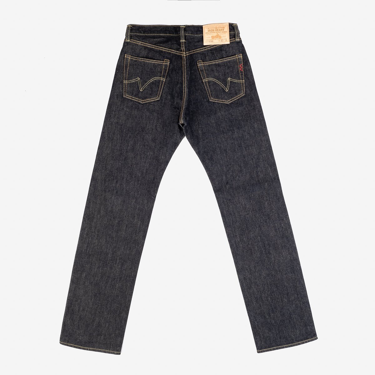 IH-634S 21oz Selvedge Denim Straight Cut Jeans - Indigo - 7