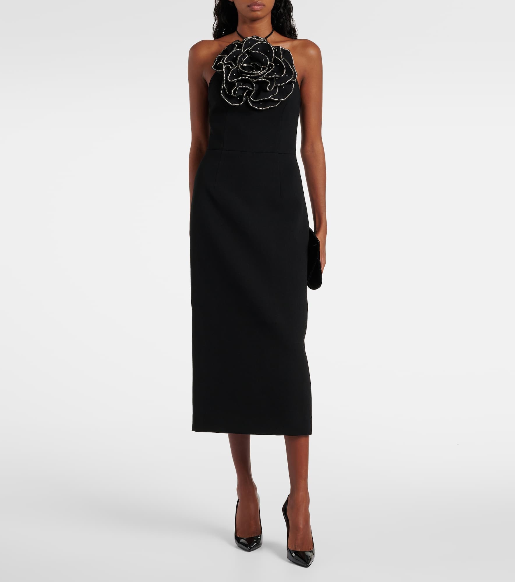 ◆関税込◆【REBECCA VALLANCEC】Eliana embellished midi dress REBECCA VALLANCE Eliana embellished midi dress | REVERSIBLE