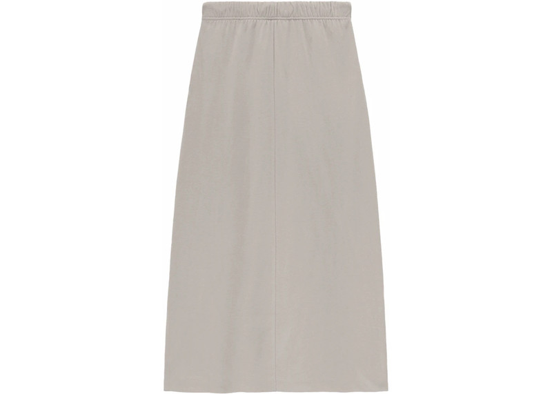ESSENTIALS Fear of God Essentials Women's Jersey Skirt Silver Cloud outlook