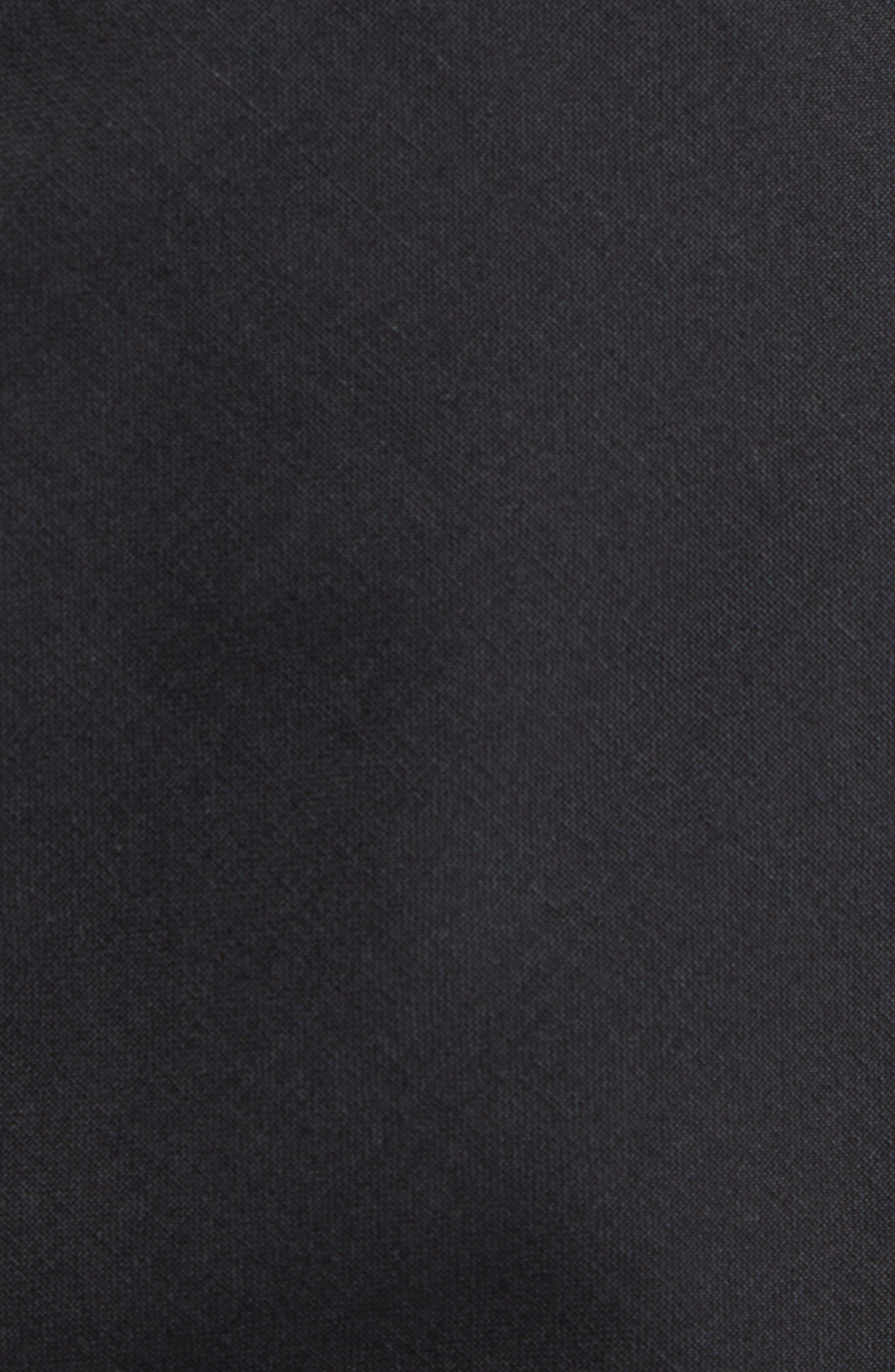 Alexander Wang Chain Belt Stretch Wool Blend Minidress in Black at Nordstrom - 7