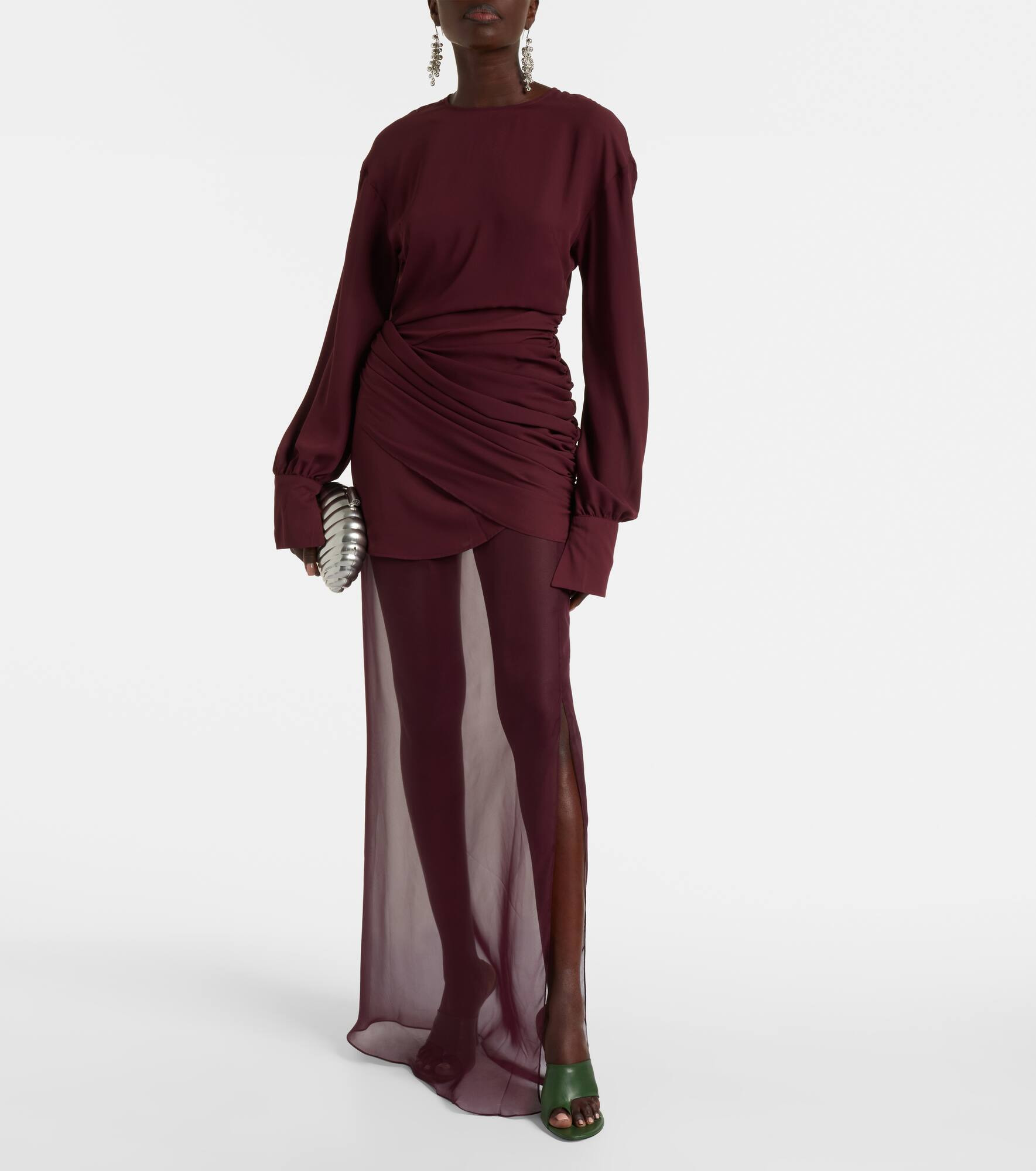 Davina draped maxi dress - 2
