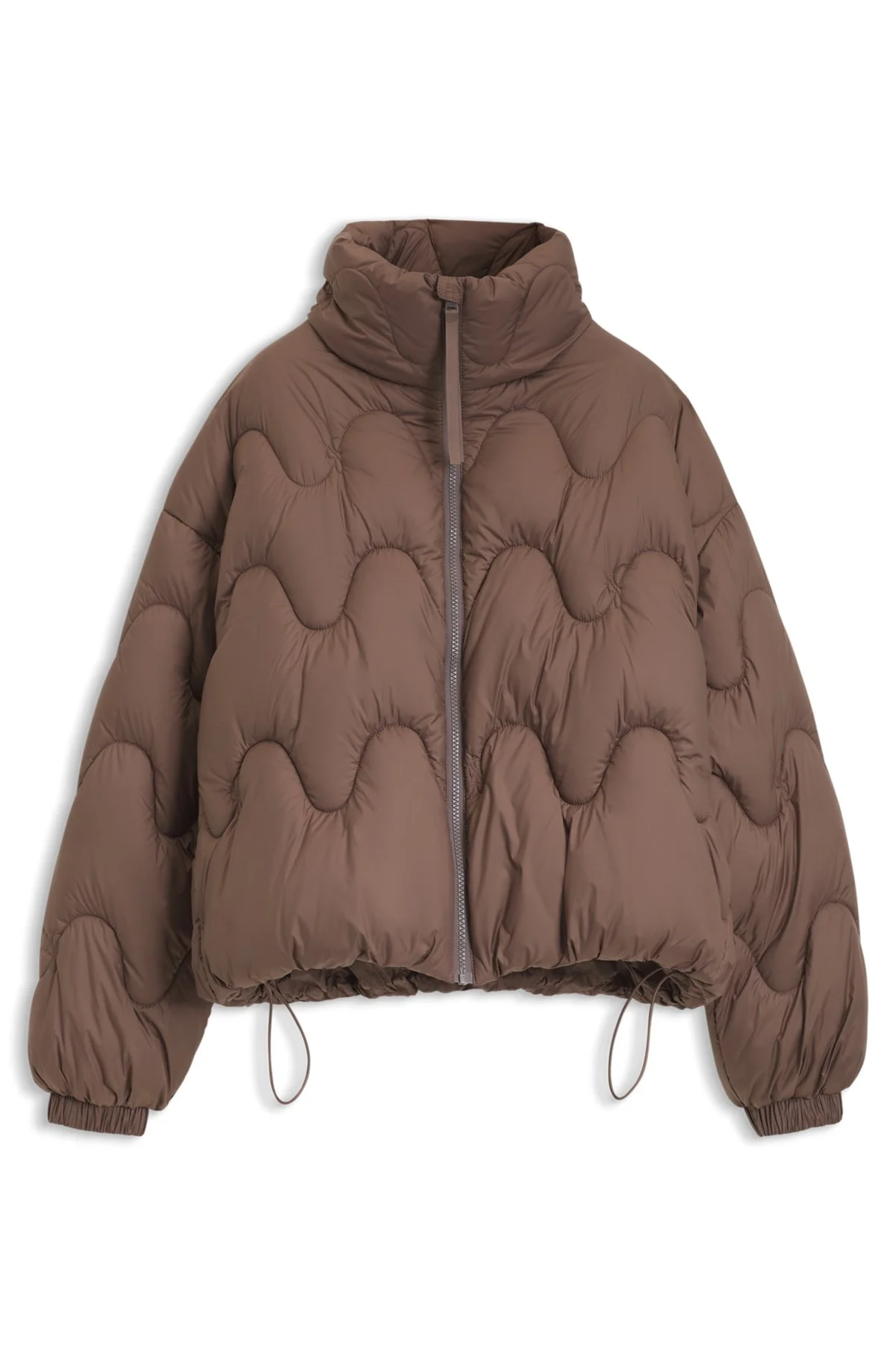 RELAXED-FIT PADDED JACKET IN WATER-REPELLENT FABRIC - 1