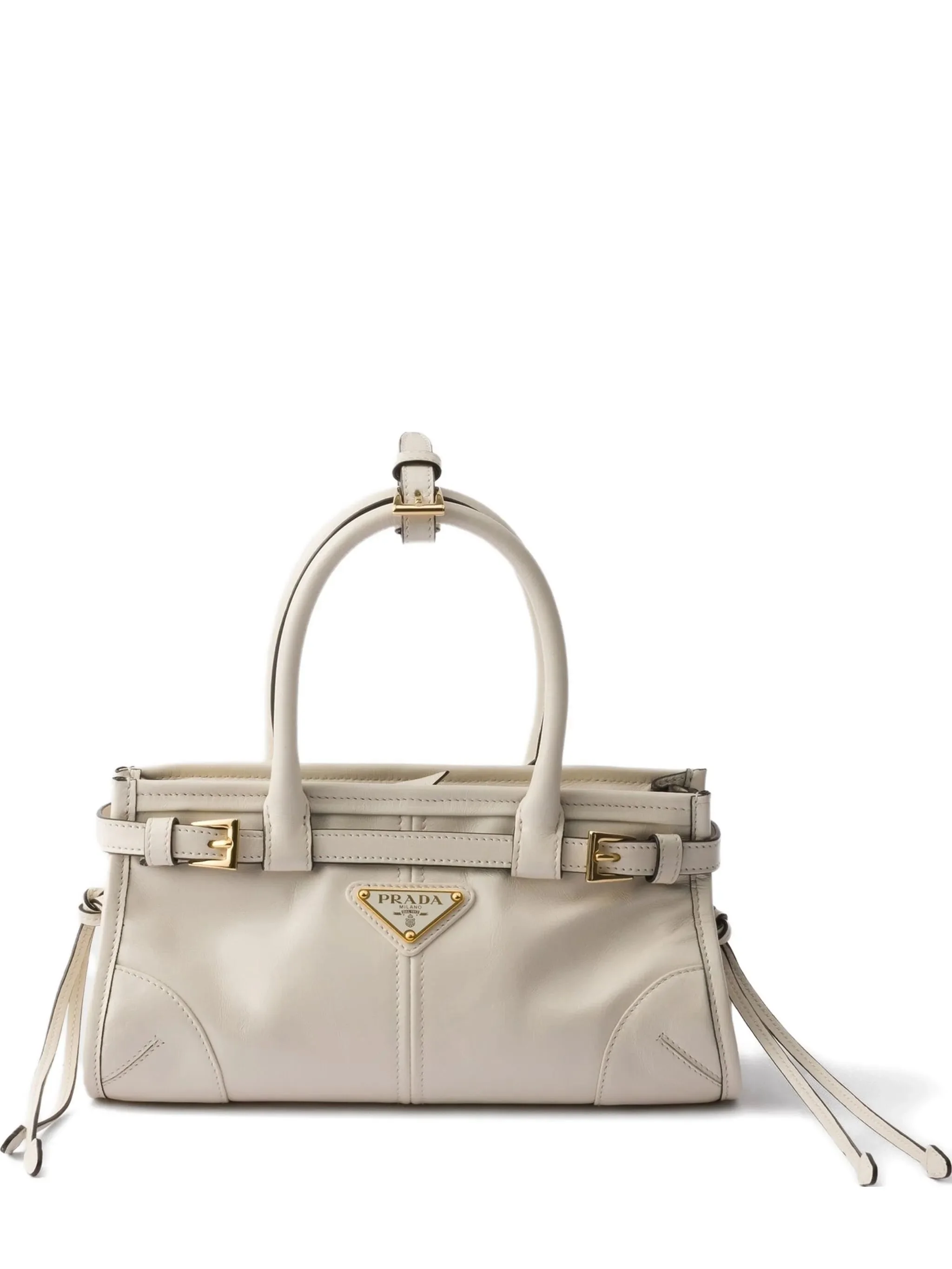 Prada Mini Bonnie Leather Tote Bag - 1