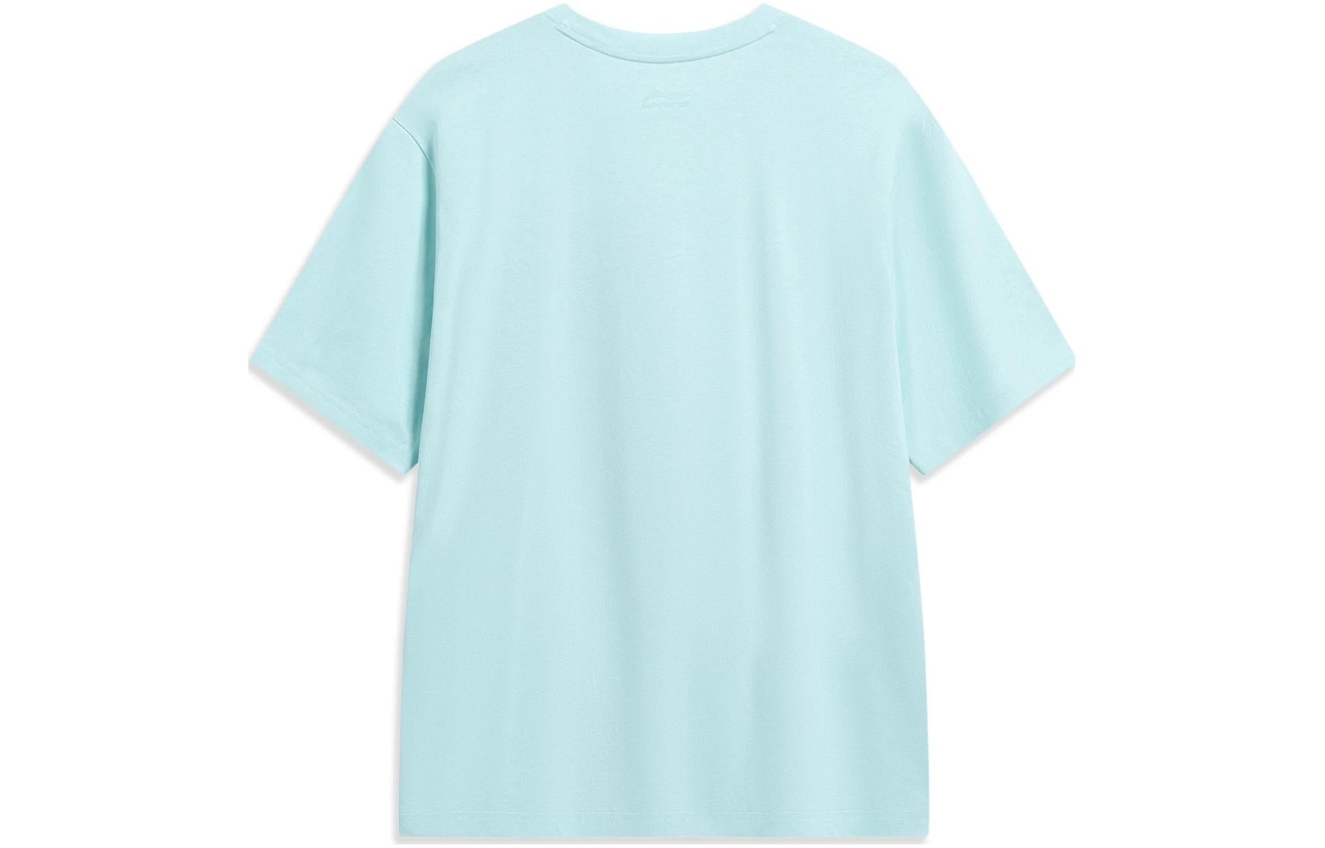 Li-Ning Anything Is Possible Cartoon Graphic T-shirt 'Light Blue' AHST543-3 - 2