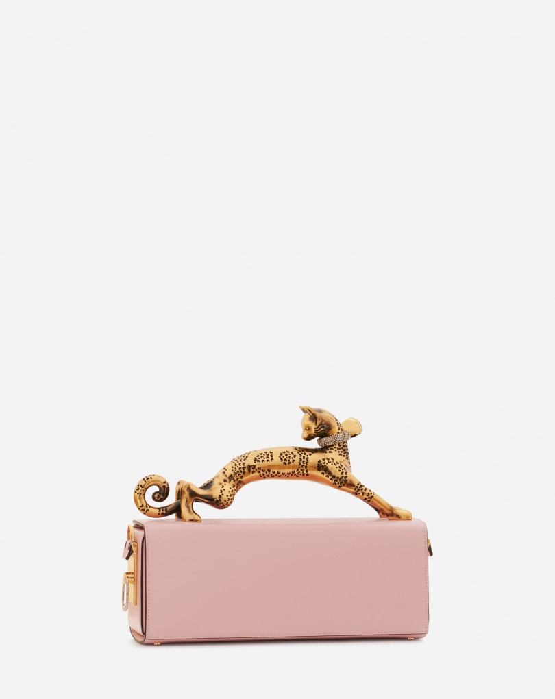 LEATHER PENCIL CAT BAG - 3