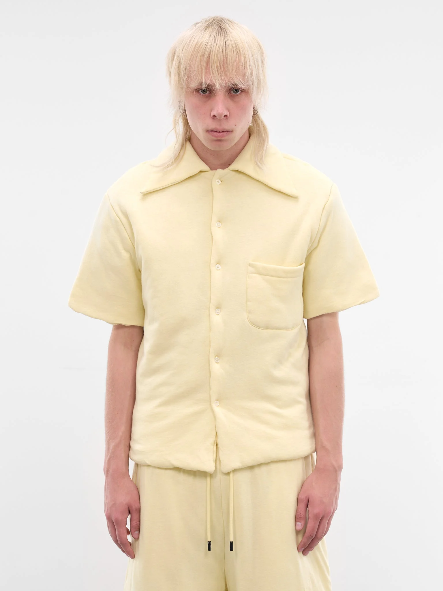 Spoiled Milk Wadded Shift Shirt - 1