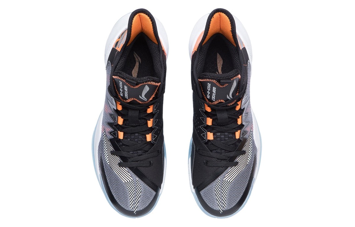 Li-Ning Storm 1 Mid 'Black Orange' ABFR007-2 - 4