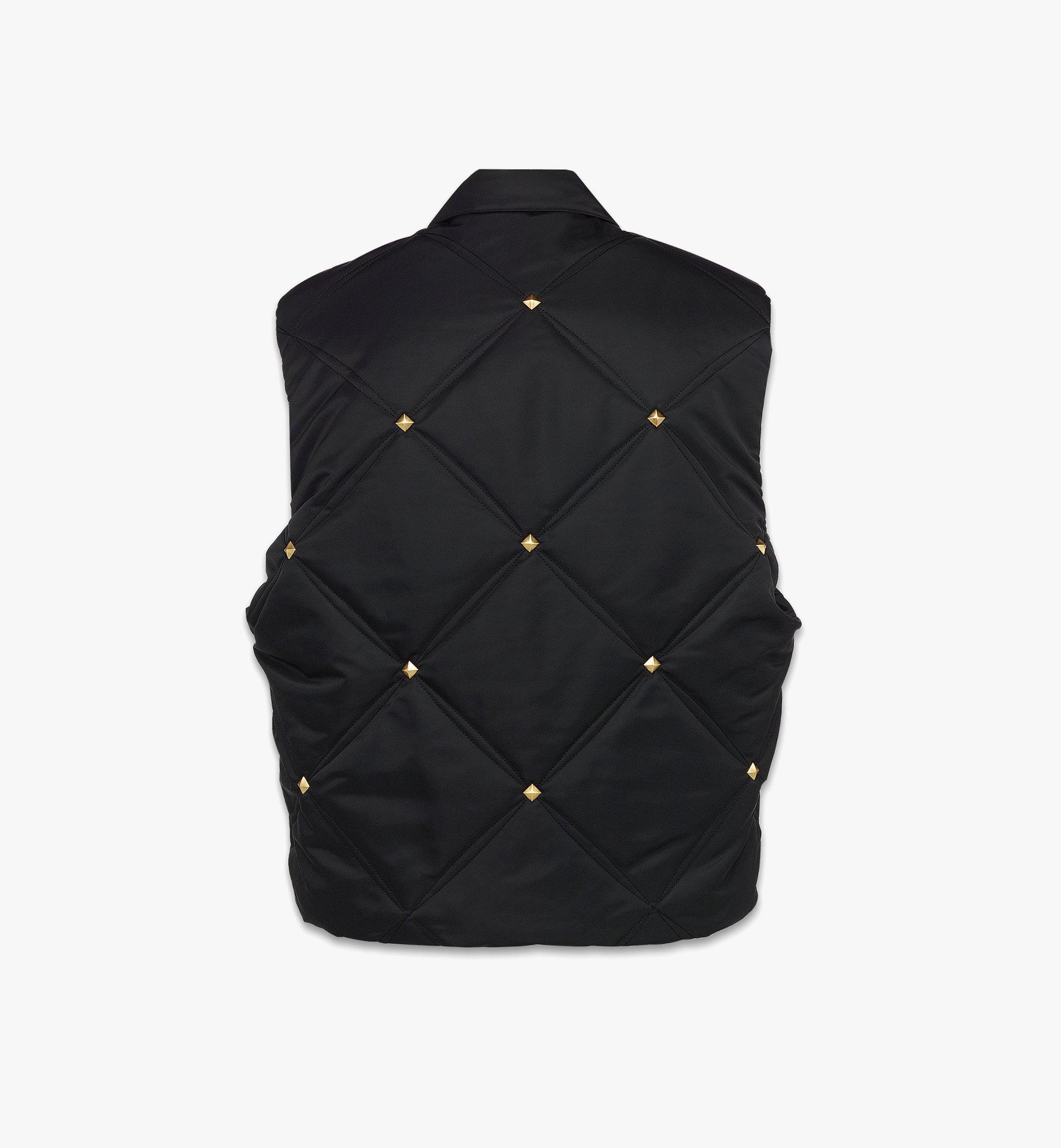 Studded Vest in Recycled Nylon - 3