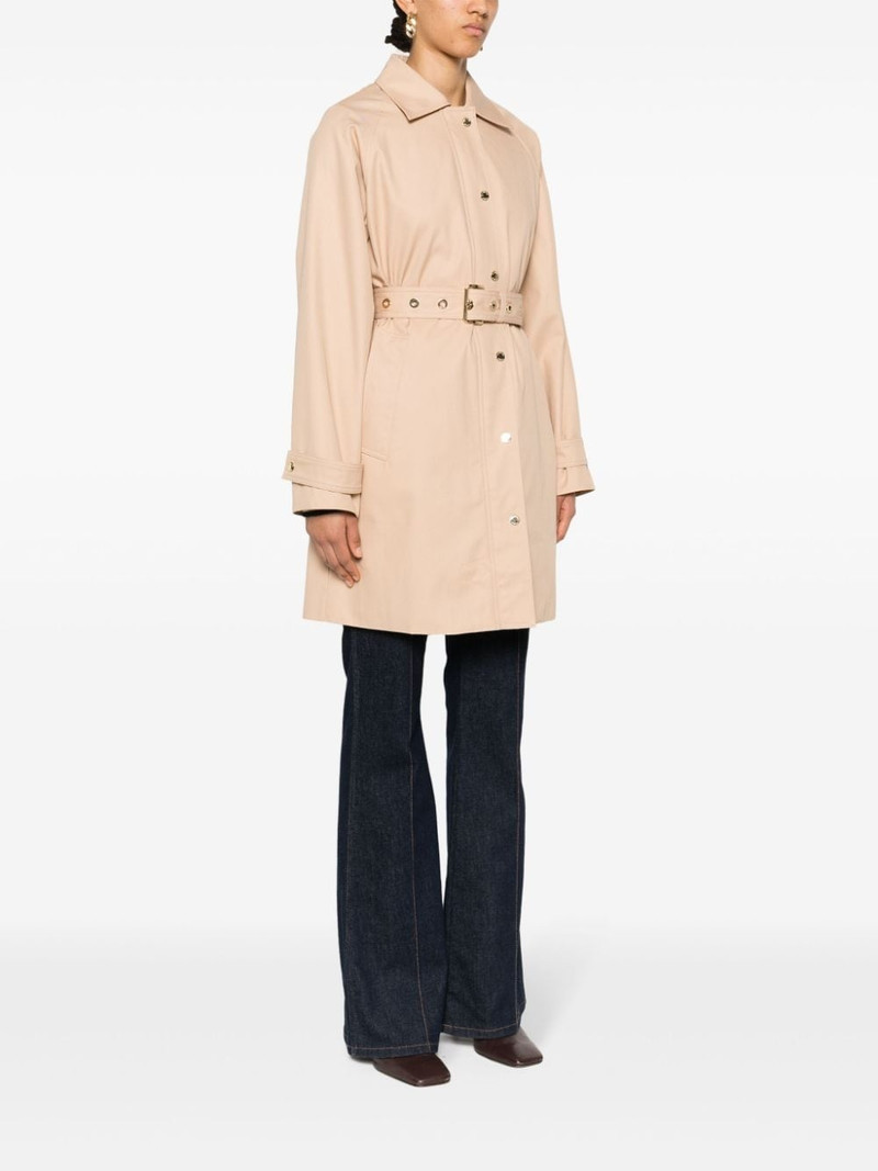 twill midi trench coat 3