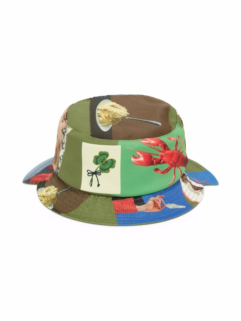 OSCAR WILDE CAPSULE: ASYMMETRIC BUCKET HAT - 2