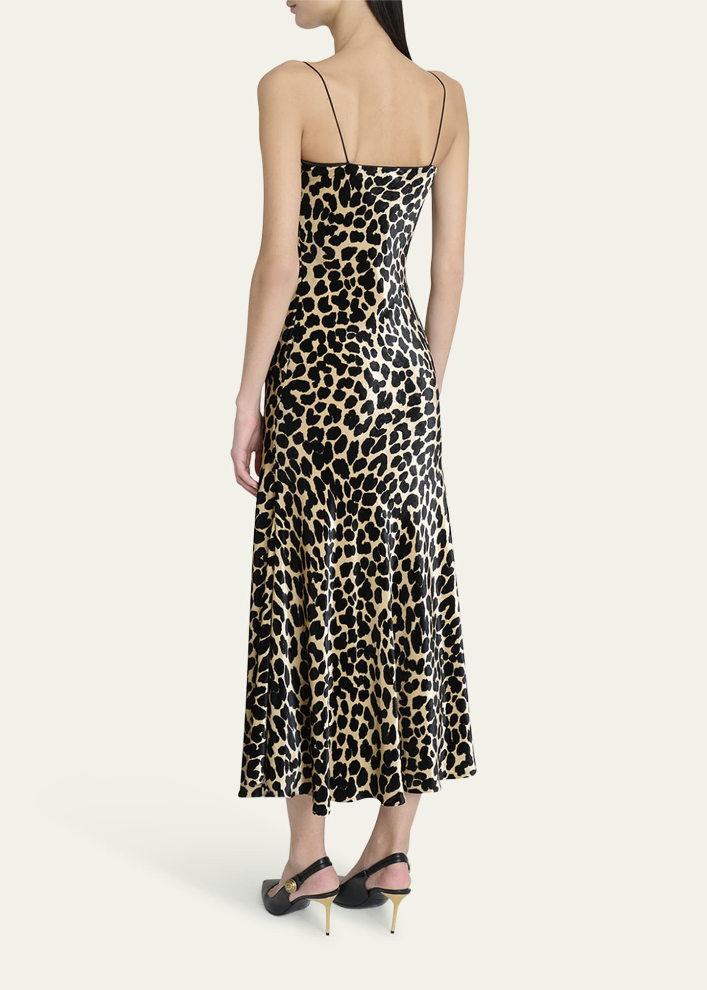 Leopard Velvet Dress - 3