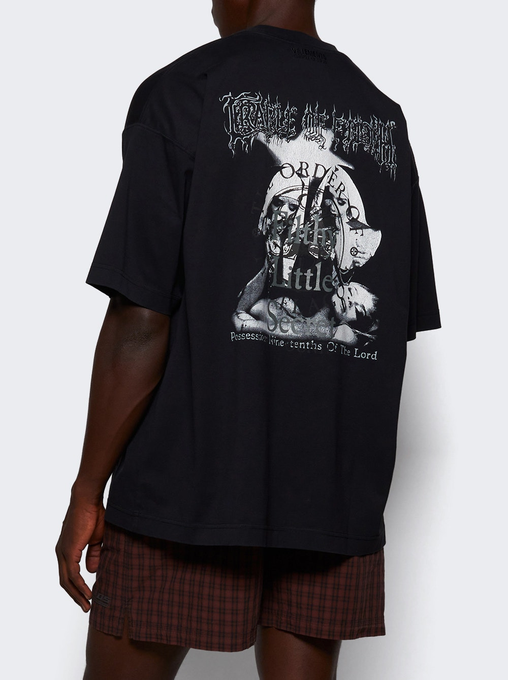 Cof Filthy Secret Oversized Tee Washed Black - 4