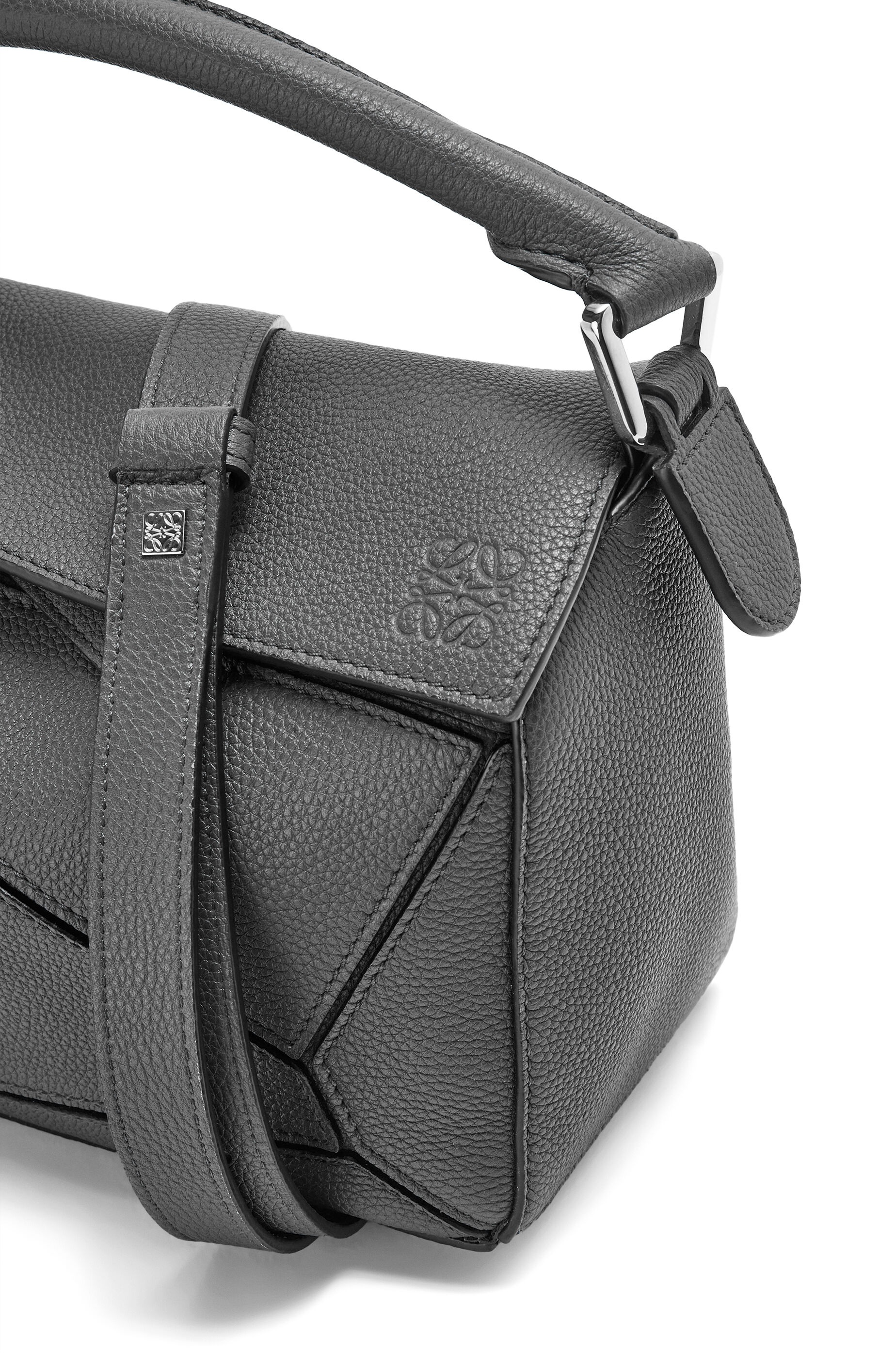Small Puzzle bag in soft grained calfskin - 8