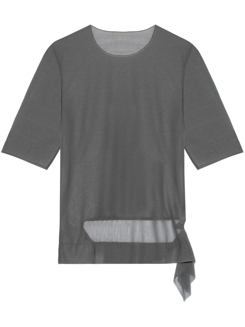 semi-sheer T-shirt 1