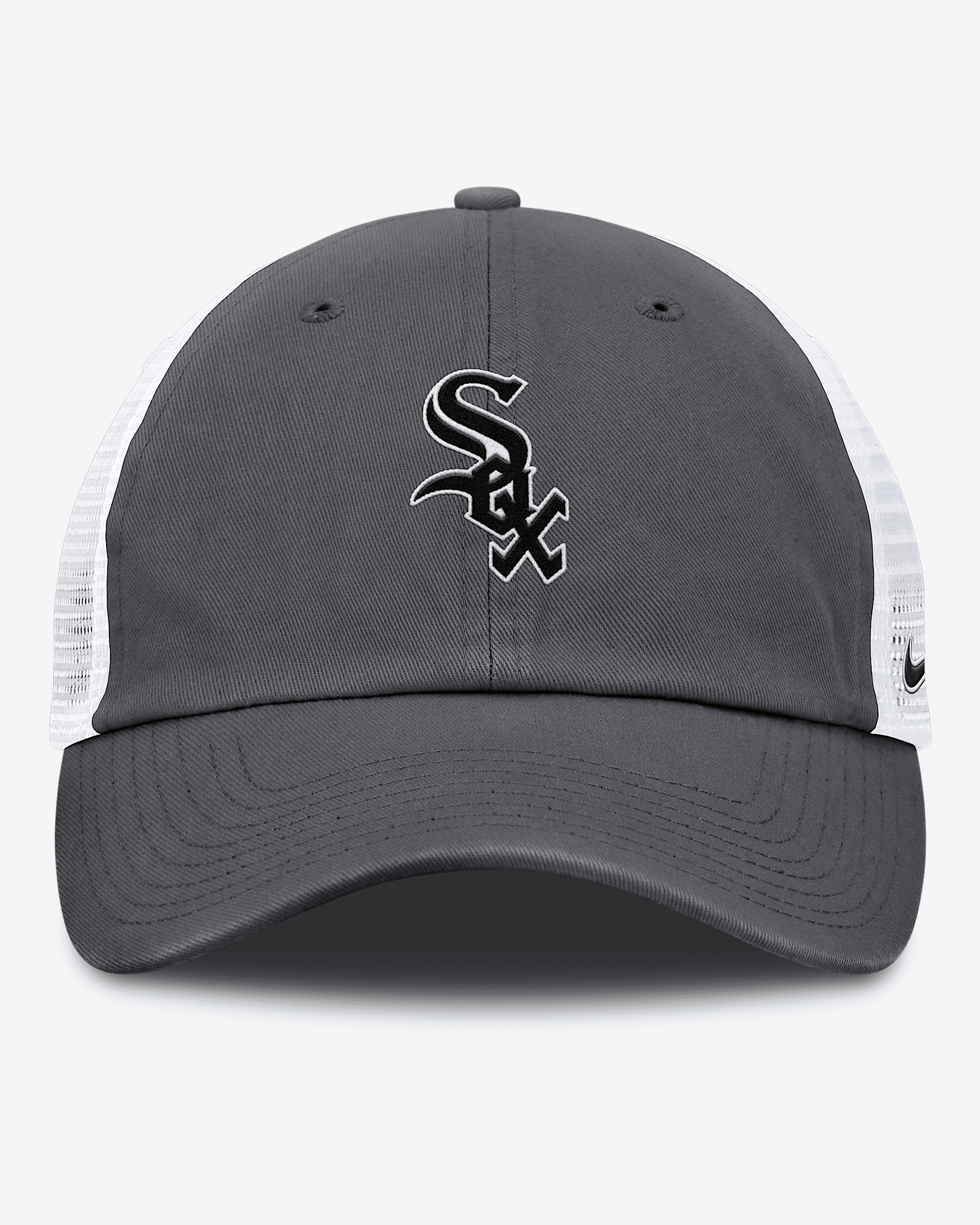 Chicago White Sox Club Men's Nike MLB Trucker Adjustable Hat - 2