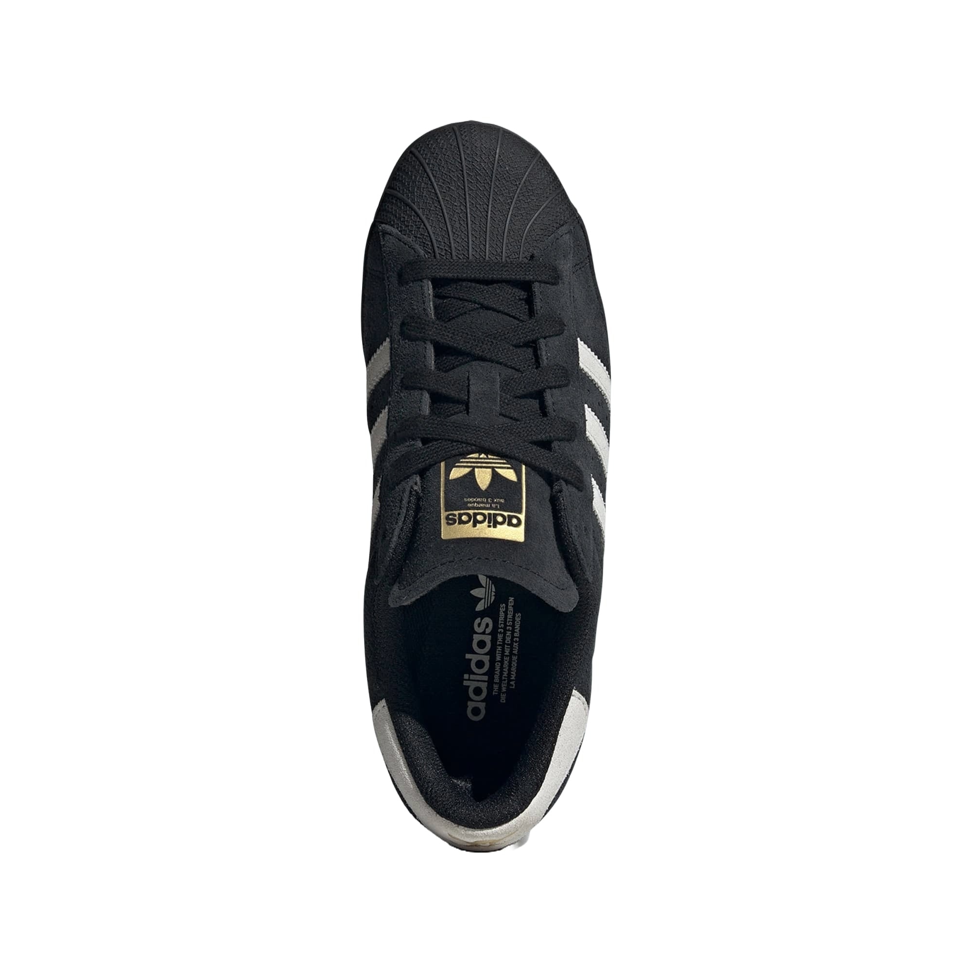 (WMNS) adidas Superstar 'Black Matter Gold' IE6525 - 5