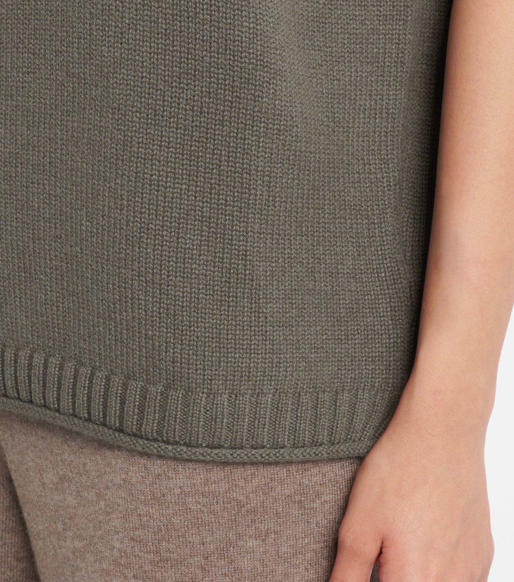 Knitted cashmere top - 5