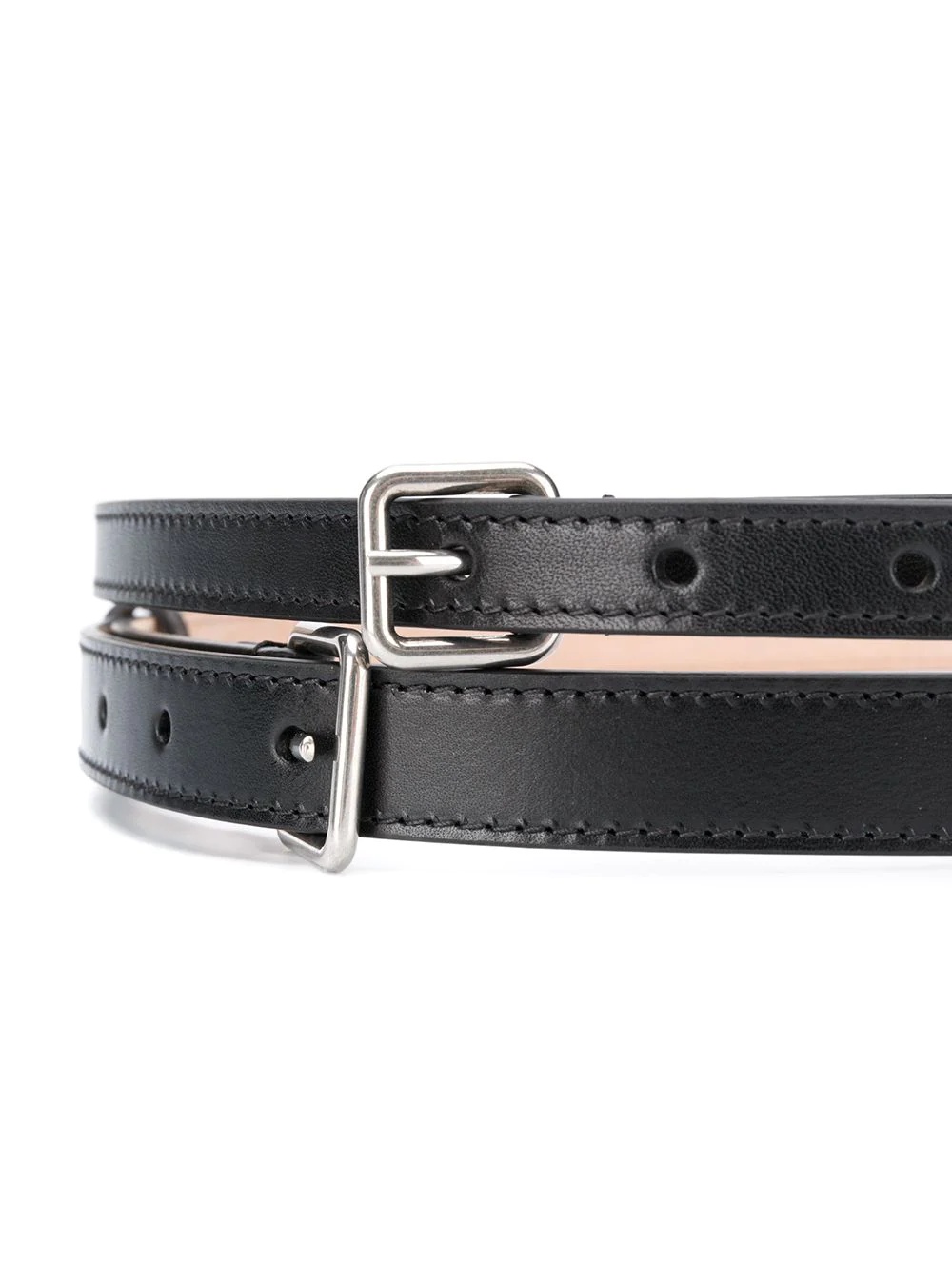 double buckle belt - 2