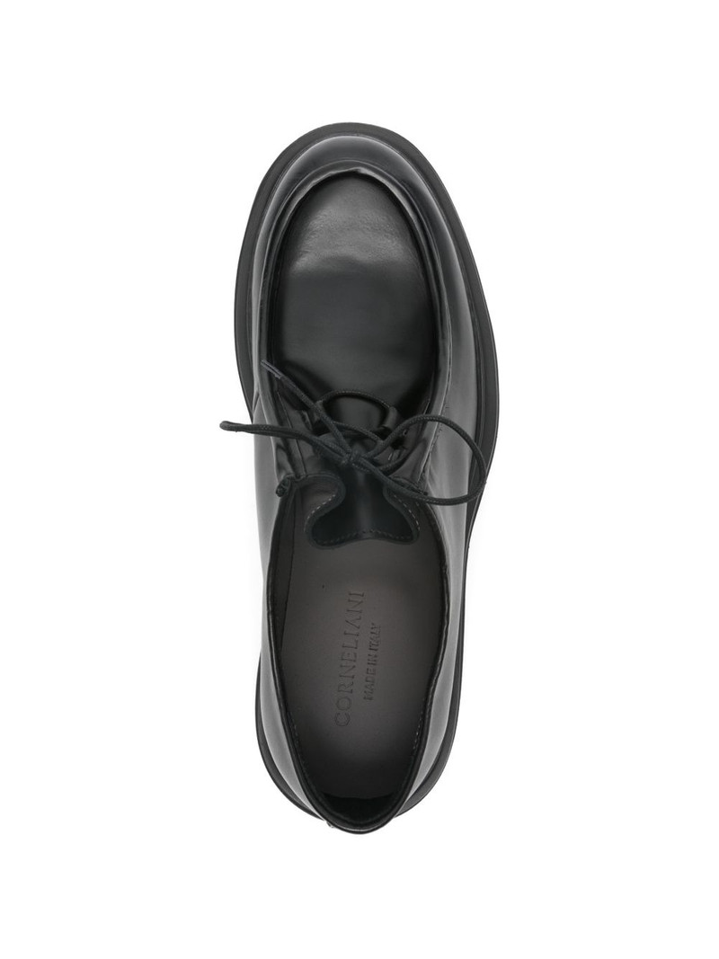 lace-up platform Derby shoes 4
