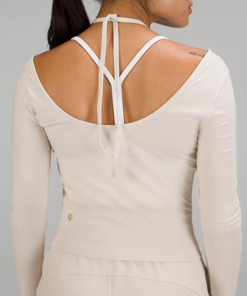 Lunar New Year Halter Neck Long Sleeve Shirt 5