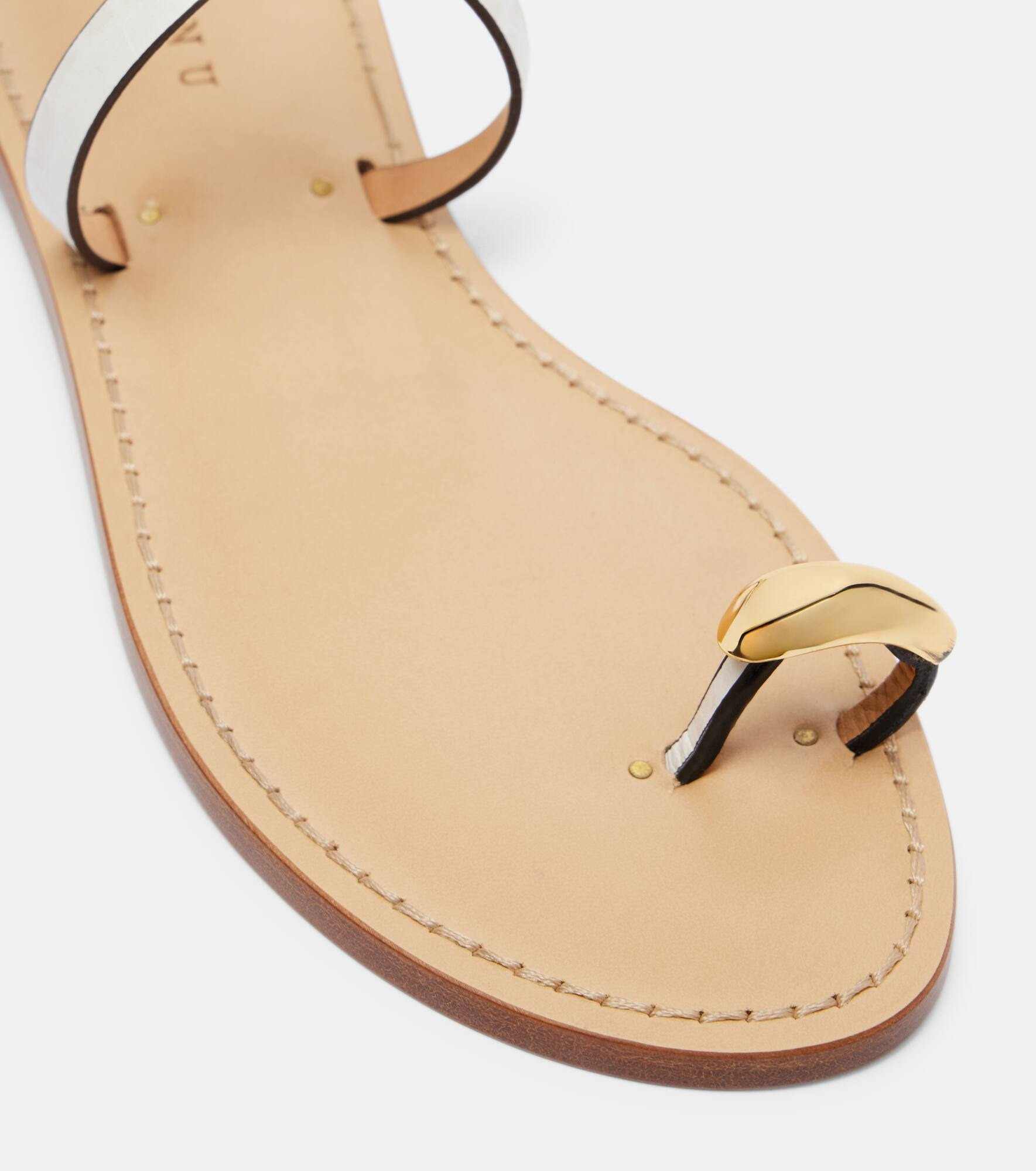 Kigali embellished leather sandals - 5