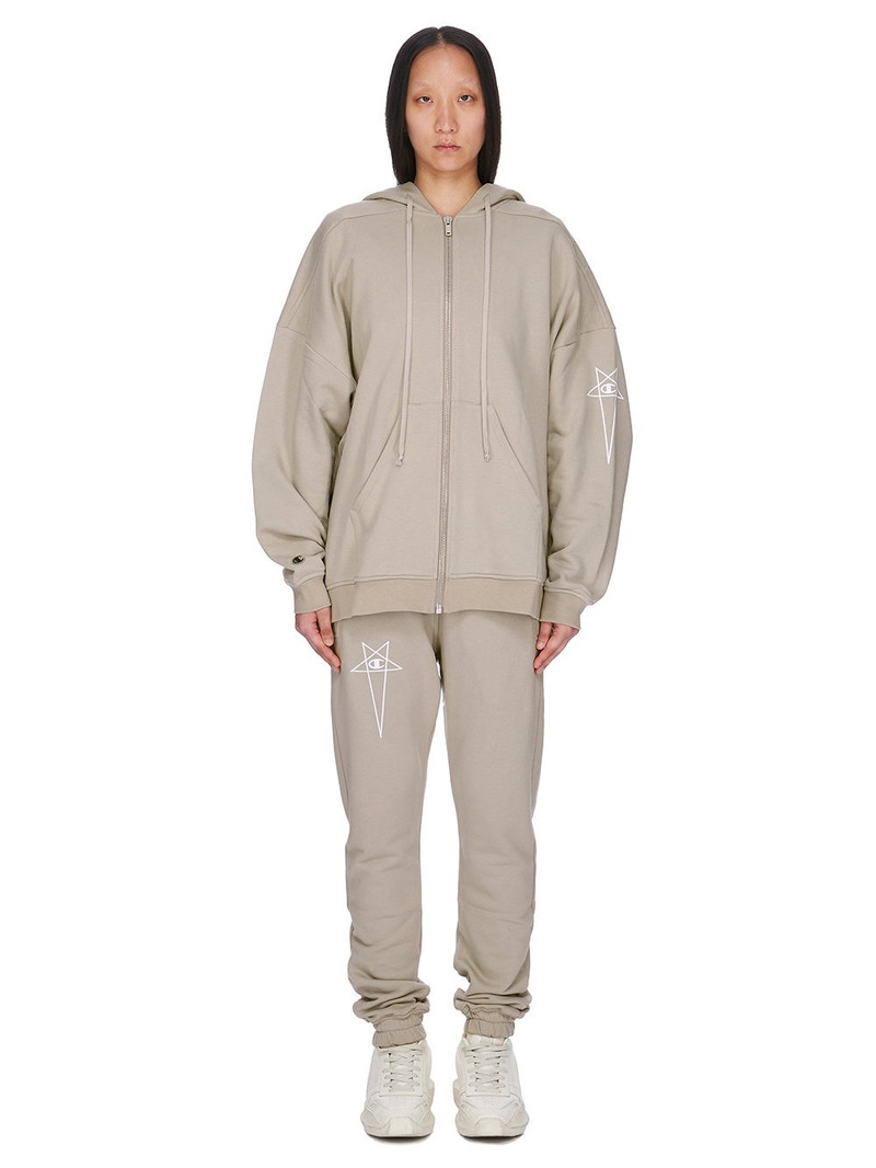 Rick Owens Off-White Champion Edition Jumbo Jason's Hoodie outlook