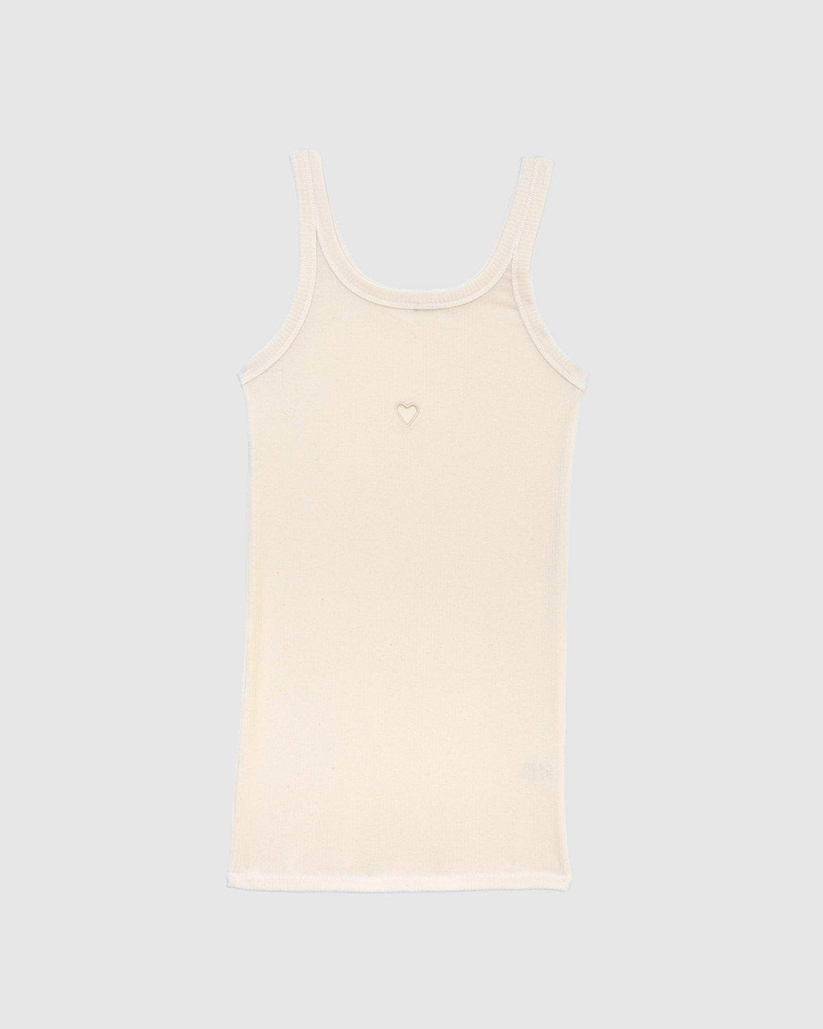 Heart Tank - Fine Organic Cotton Rib - 6