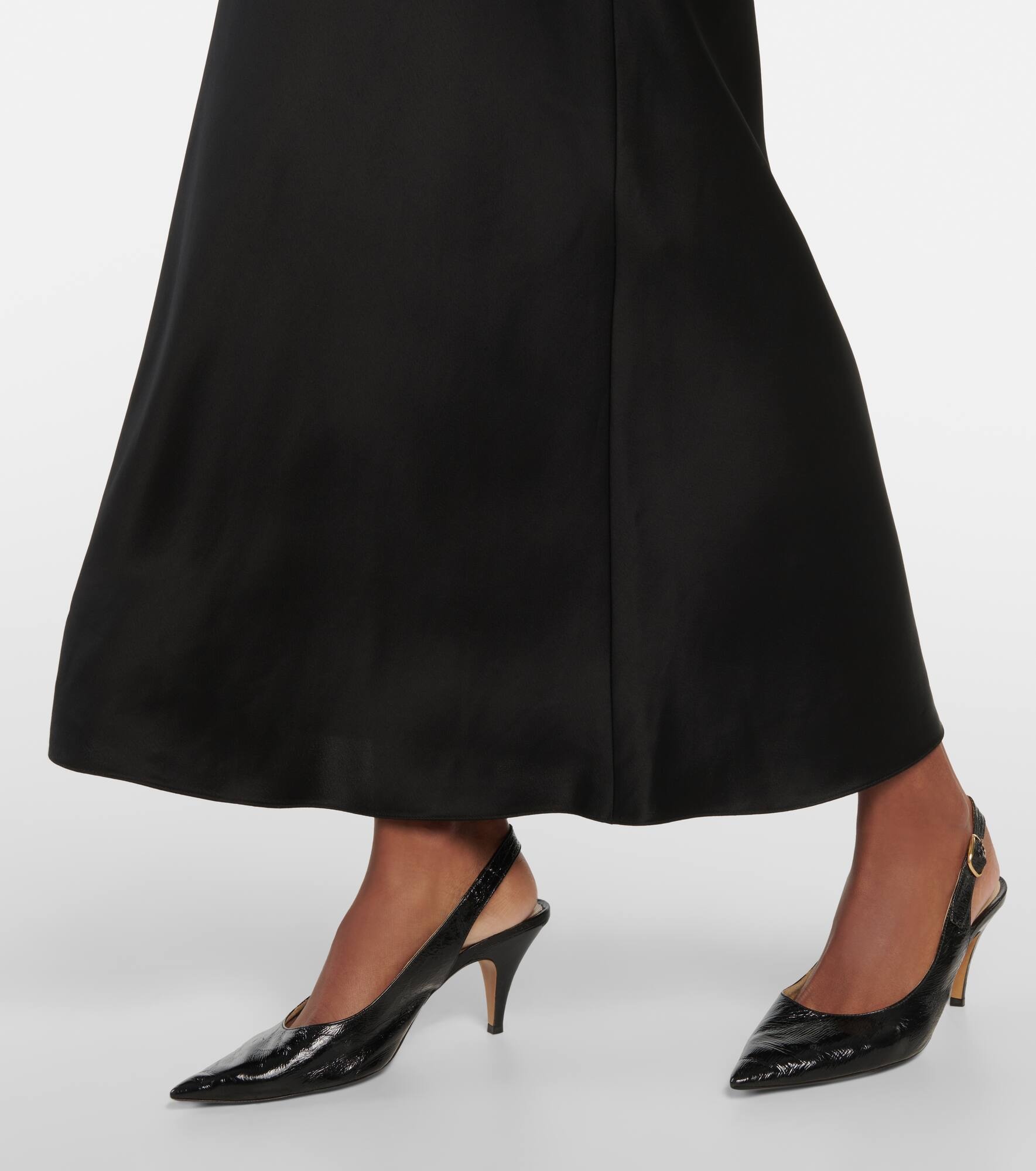 Joely satin slip dress - 5
