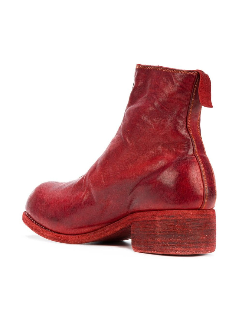 front zip ankle boots 3