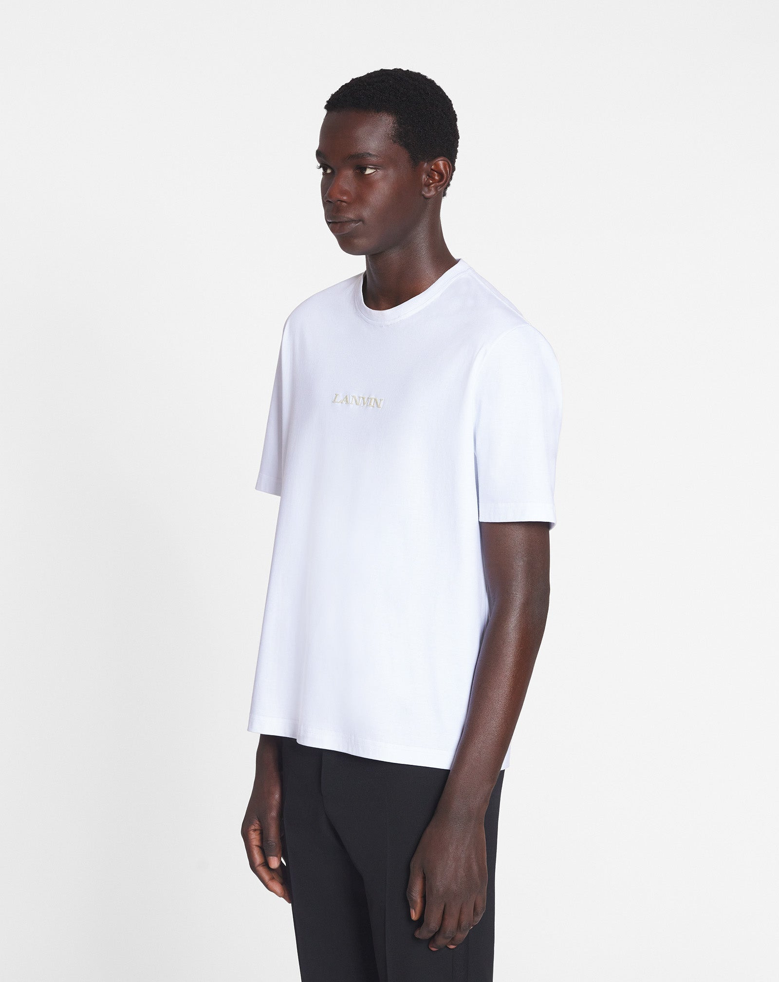 LANVIN EMBROIDERED T-SHIRT - 3