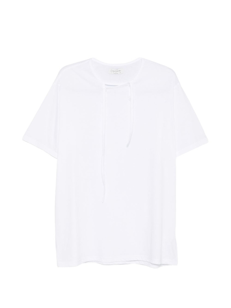 tie detail T-shirt 1