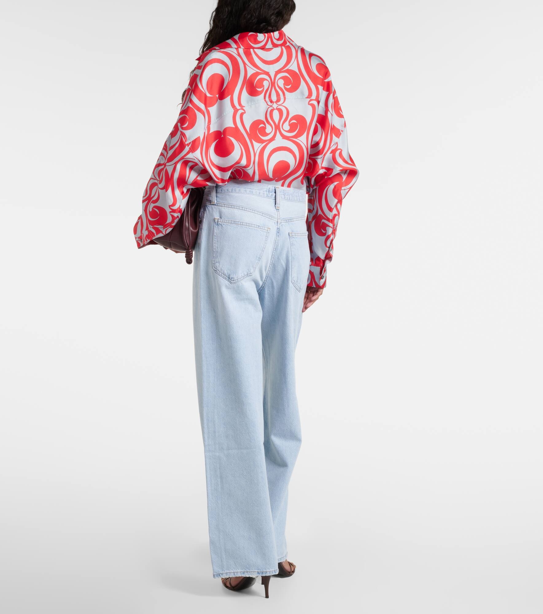 Low Slung Baggy wide-leg jeans - 3
